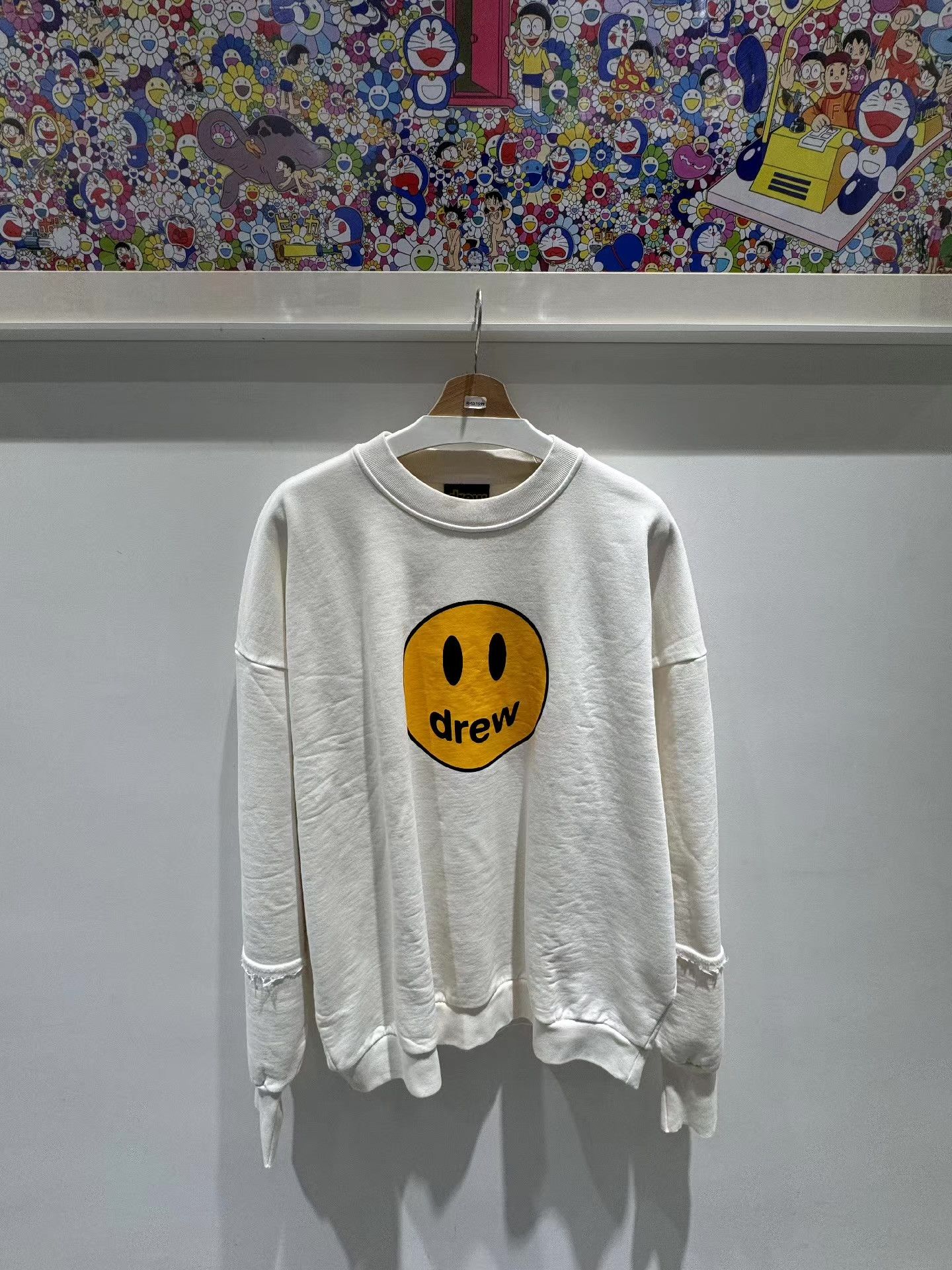 Drew House Drew House Smiley Face Crew Neck Sweatshirt Q15 Size US L / EU 52-54 / 3 - 1 Thumbnail