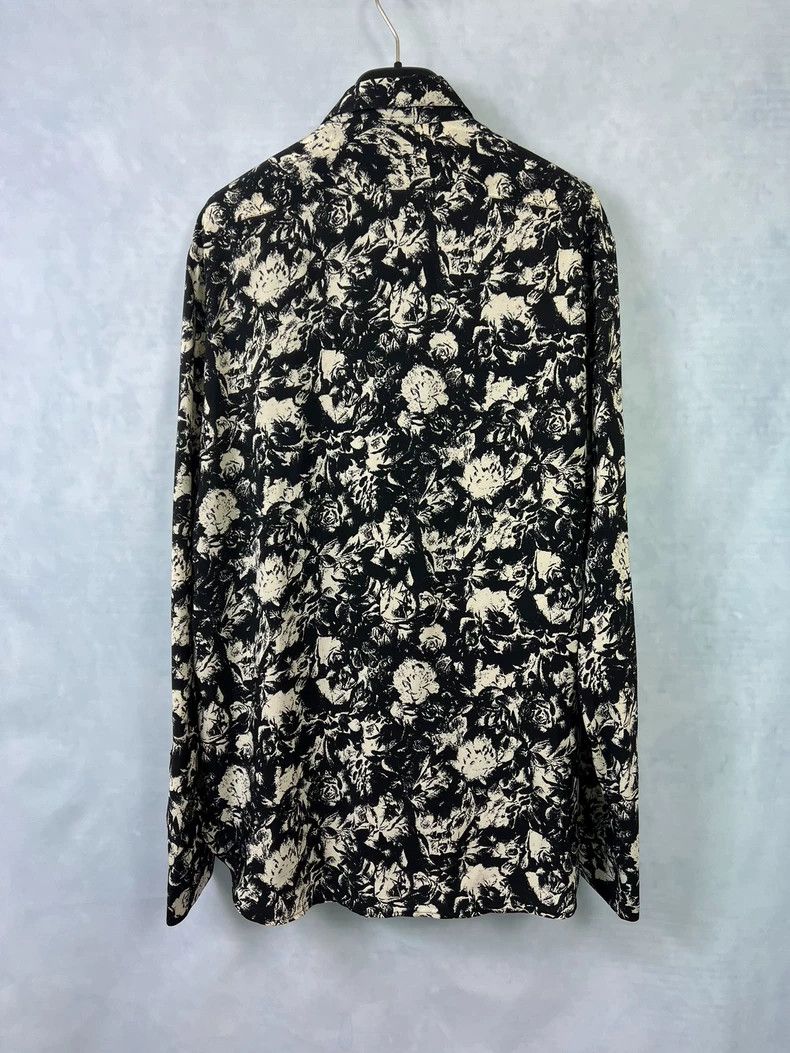 Yves Saint Laurent Saint Laurent size 39 22ss mulberry silk French rose shirt Size US M / EU 48-50 / 2 - 2 Thumbnail
