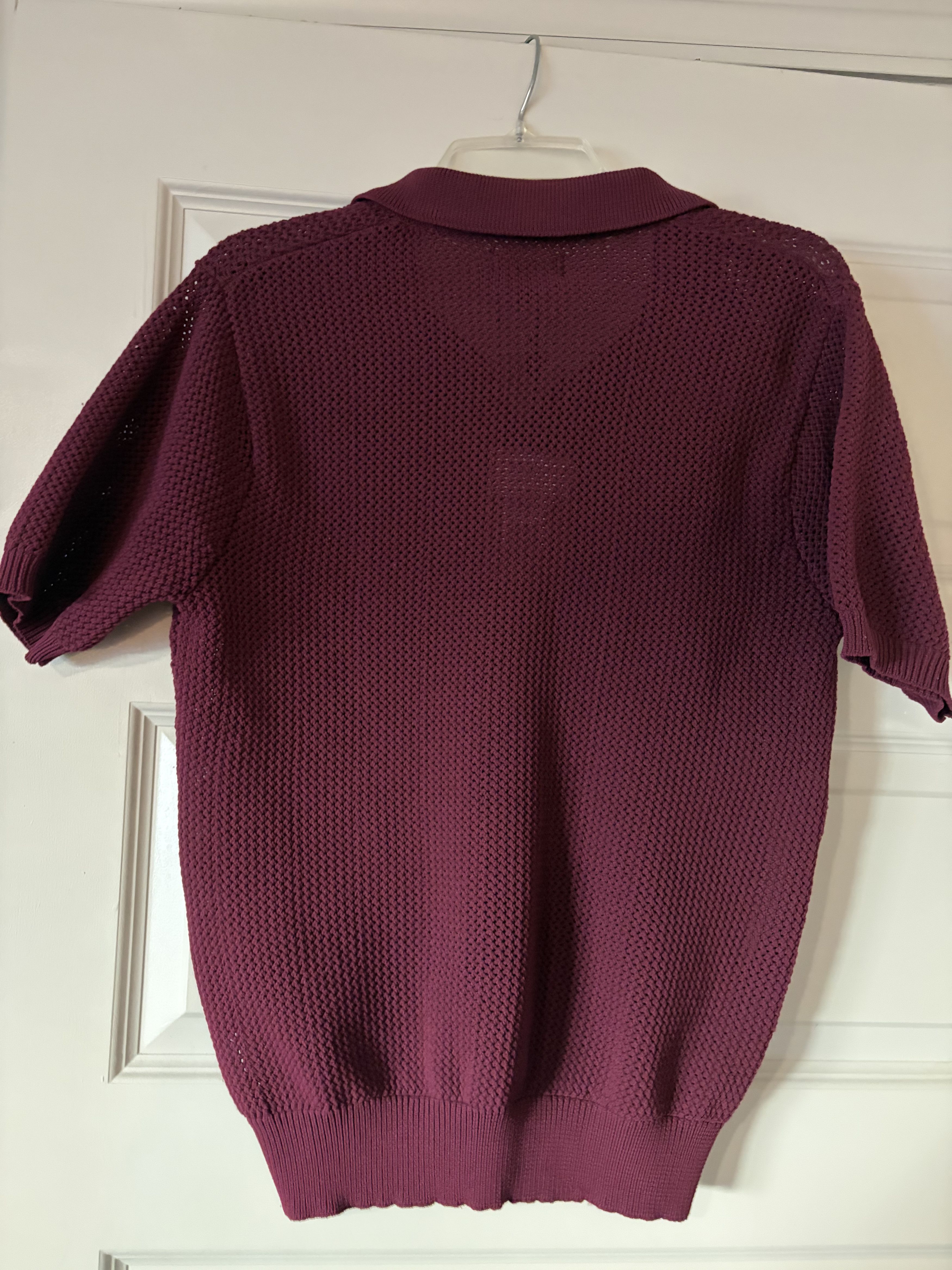 Stussy Stussy Short Sleeve Knit Polo Size US S / EU 44-46 / 1 - 5 Thumbnail