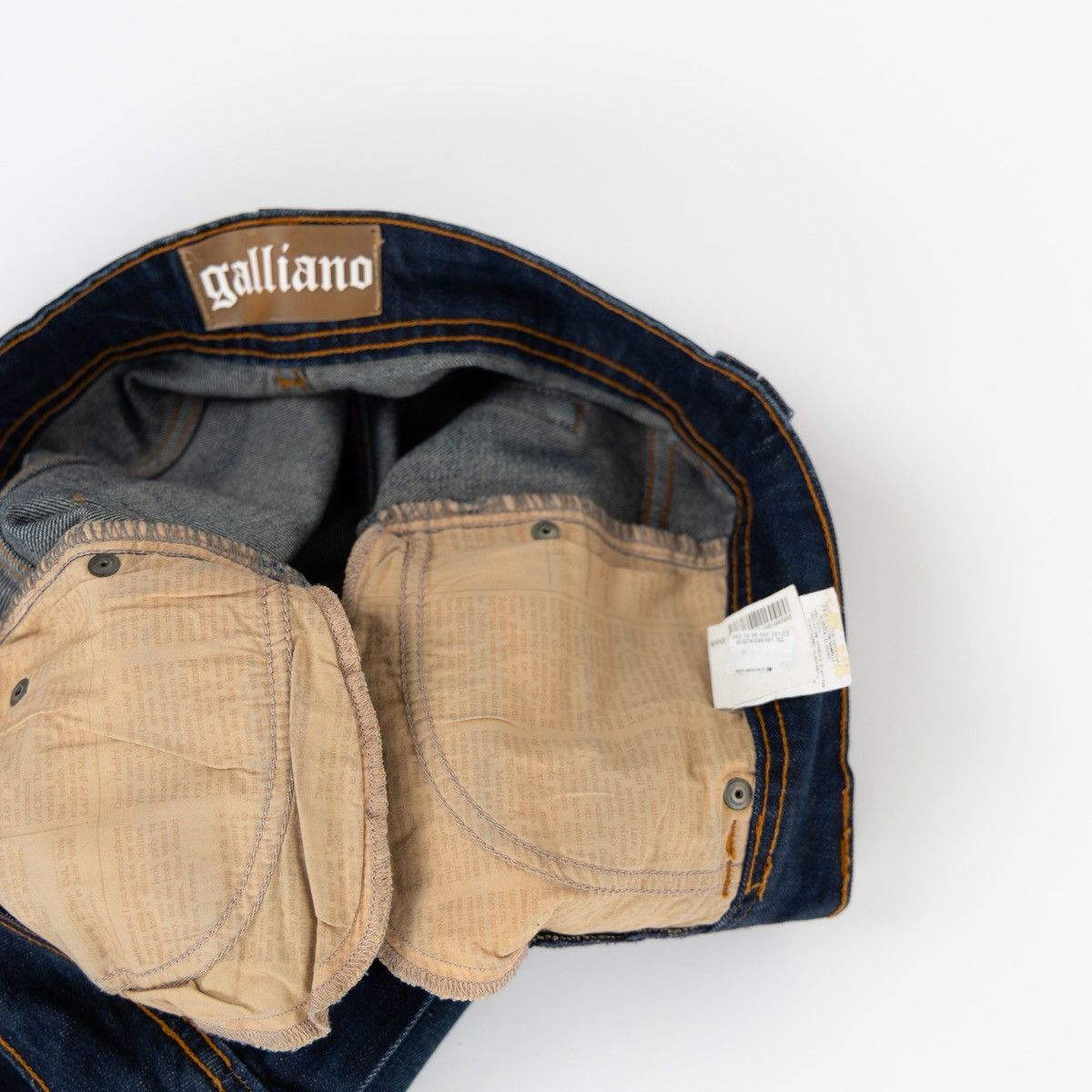 John Galliano John Galliano Womens Bootcut Jeans Dark Wash Italia Denim Size 28" / US 6 / IT 42 - 6 Thumbnail