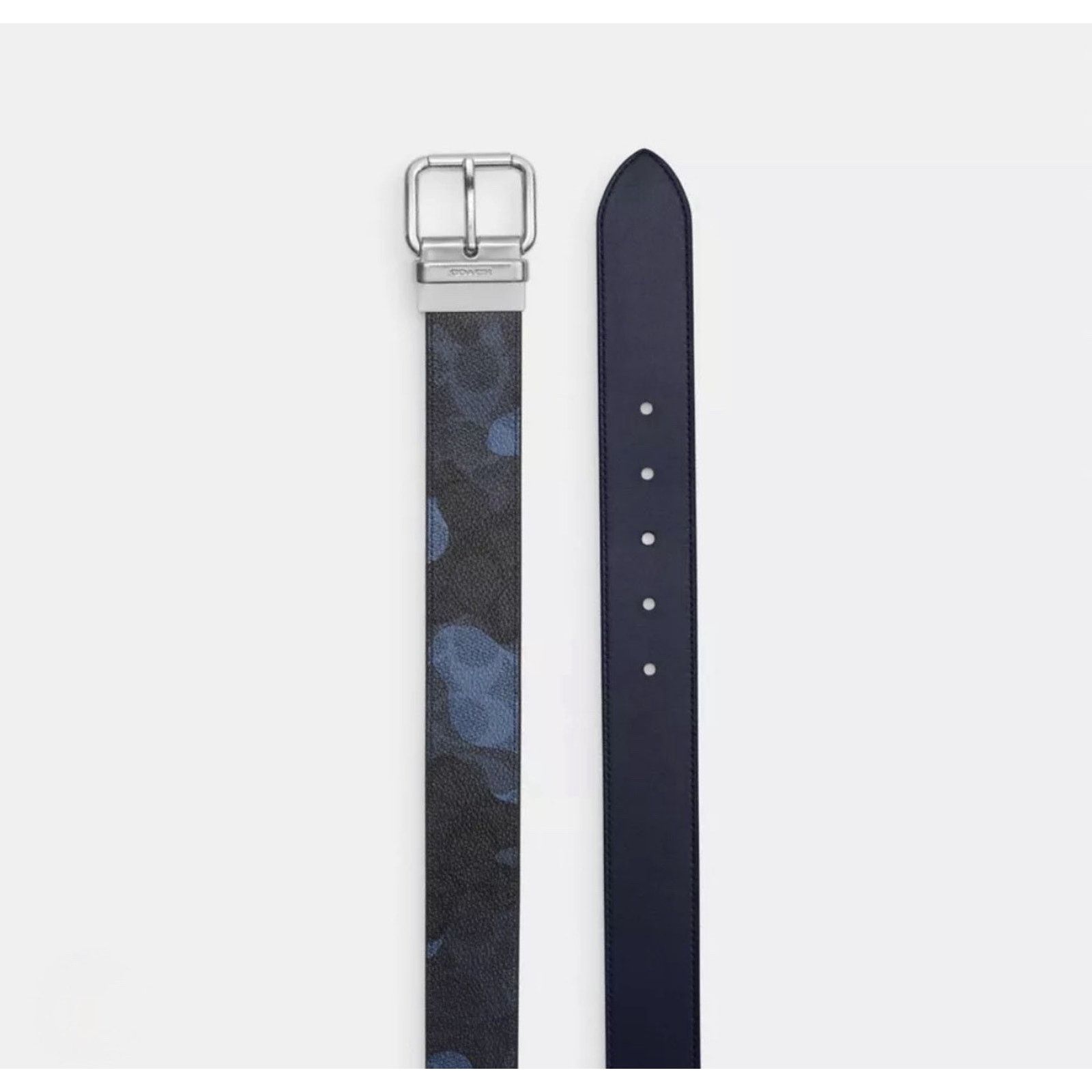 Coach NWT Coach Buckle Cut-To-Size Reversible Belt 38Mm CY271 Size ONE SIZE - 1 Thumbnail