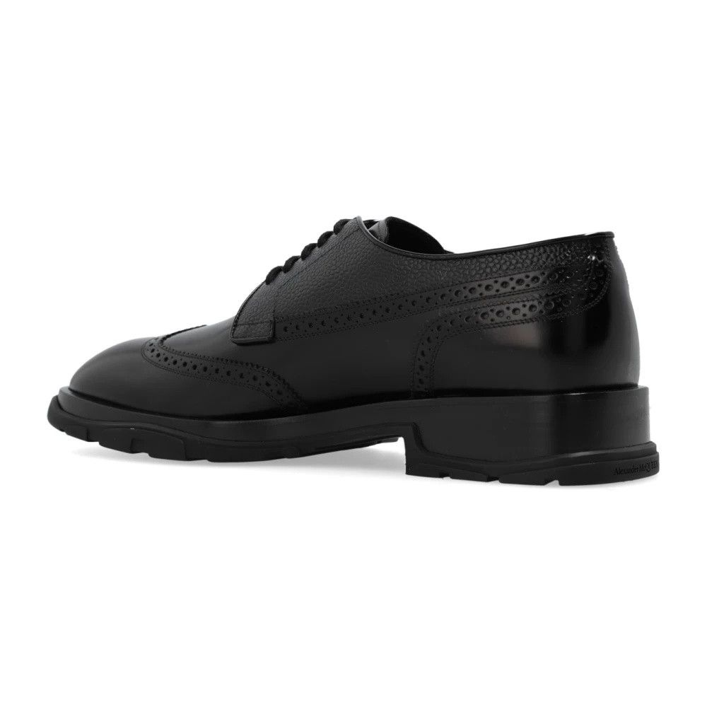 Alexander McQueen o1w1db10725 Shoe Leather S Rubber Scoff in Black Size US 10 / EU 43 - 3 Thumbnail