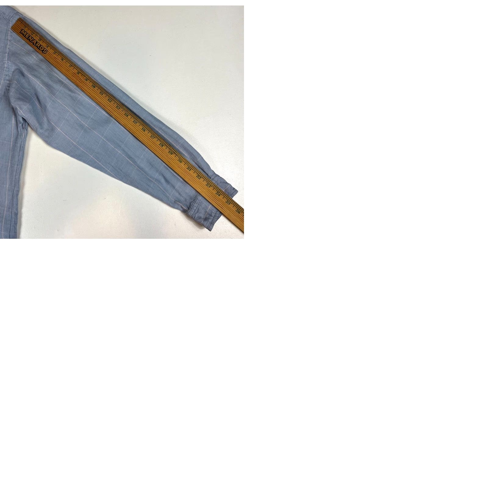 Ralph Lauren Ralph Lauren Golf Tilden Button-Down Shirt Window Pane Silk Linen Sz L Mens Long Sleeve Blue Size US L / EU 52-54 / 3 - 9 Thumbnail