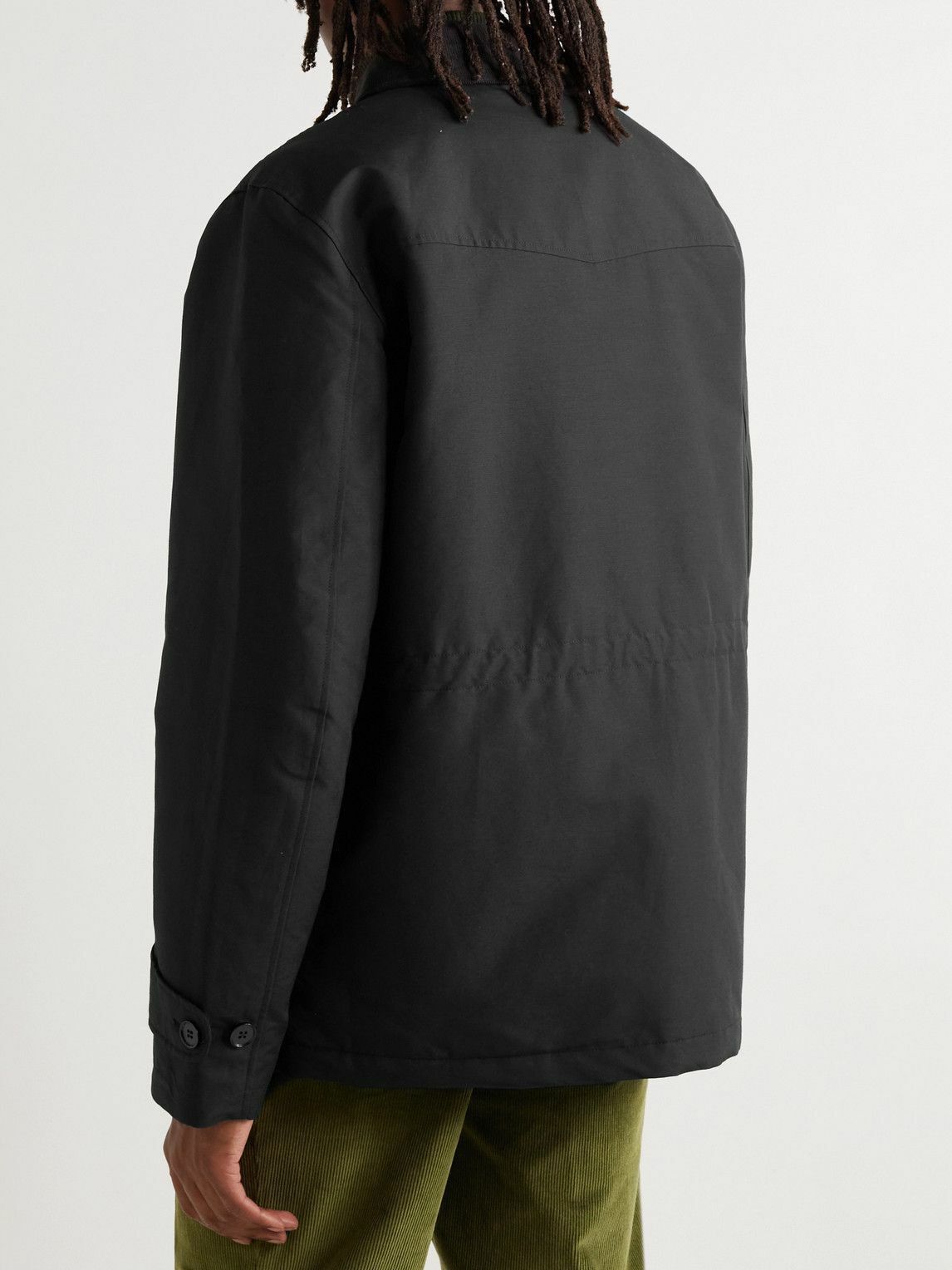 Officine Generale o1mle1025 Griffin Tech Cord Jacket in Black Size US XL / EU 56 / 4 - 3 Thumbnail
