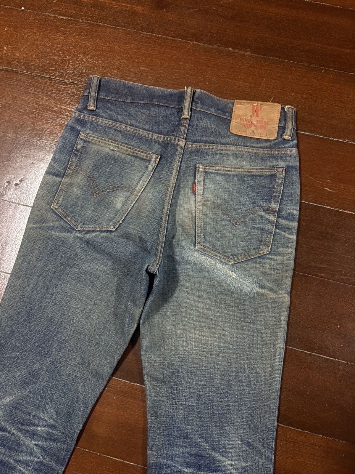 Warehouse Rare vintage Warehouse 107 nice feded rework distressed Size US 29 - 13 Thumbnail