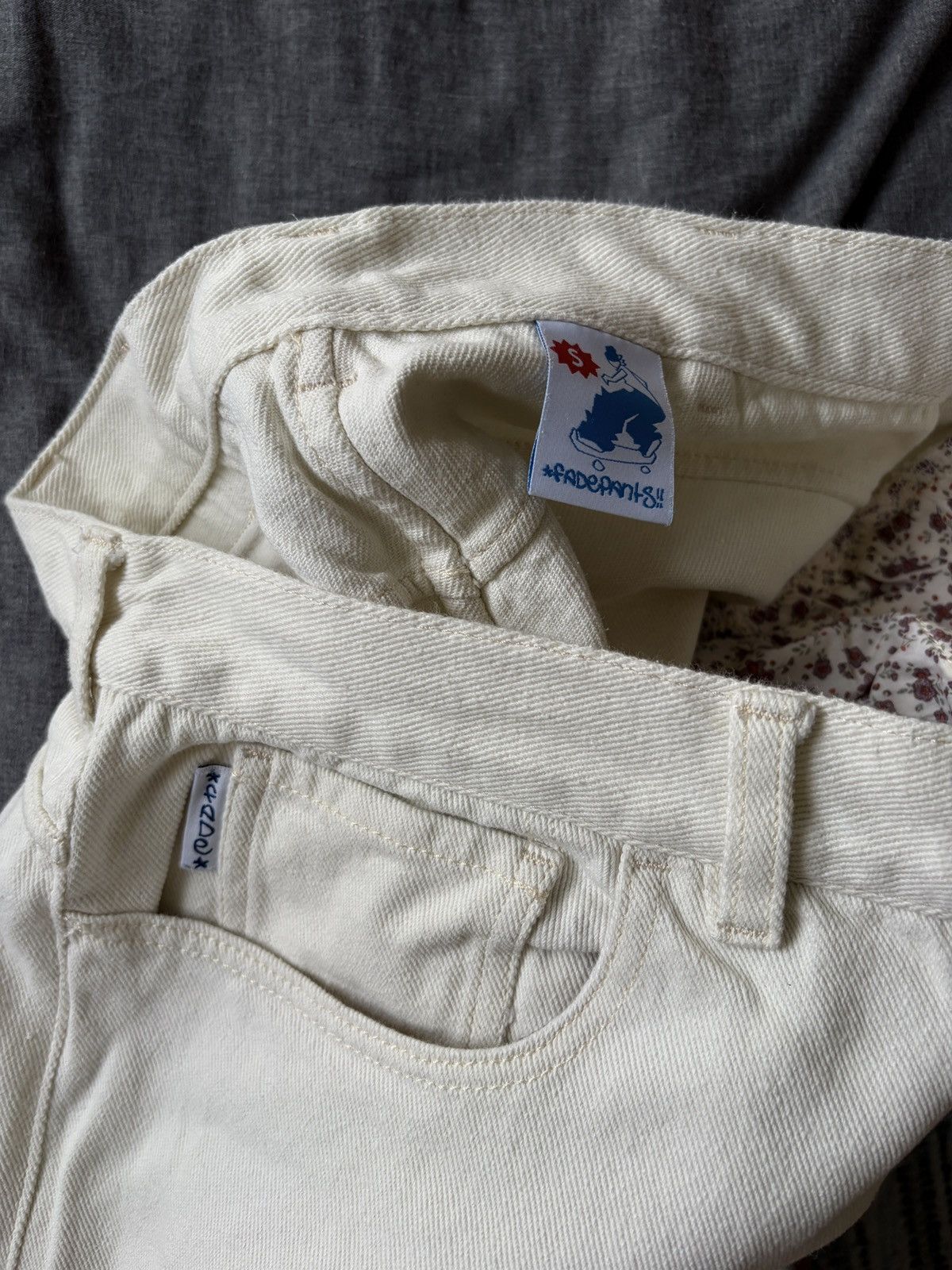 Other Fadepants 2023 Cream Jeans Size US 31 - 3 Thumbnail