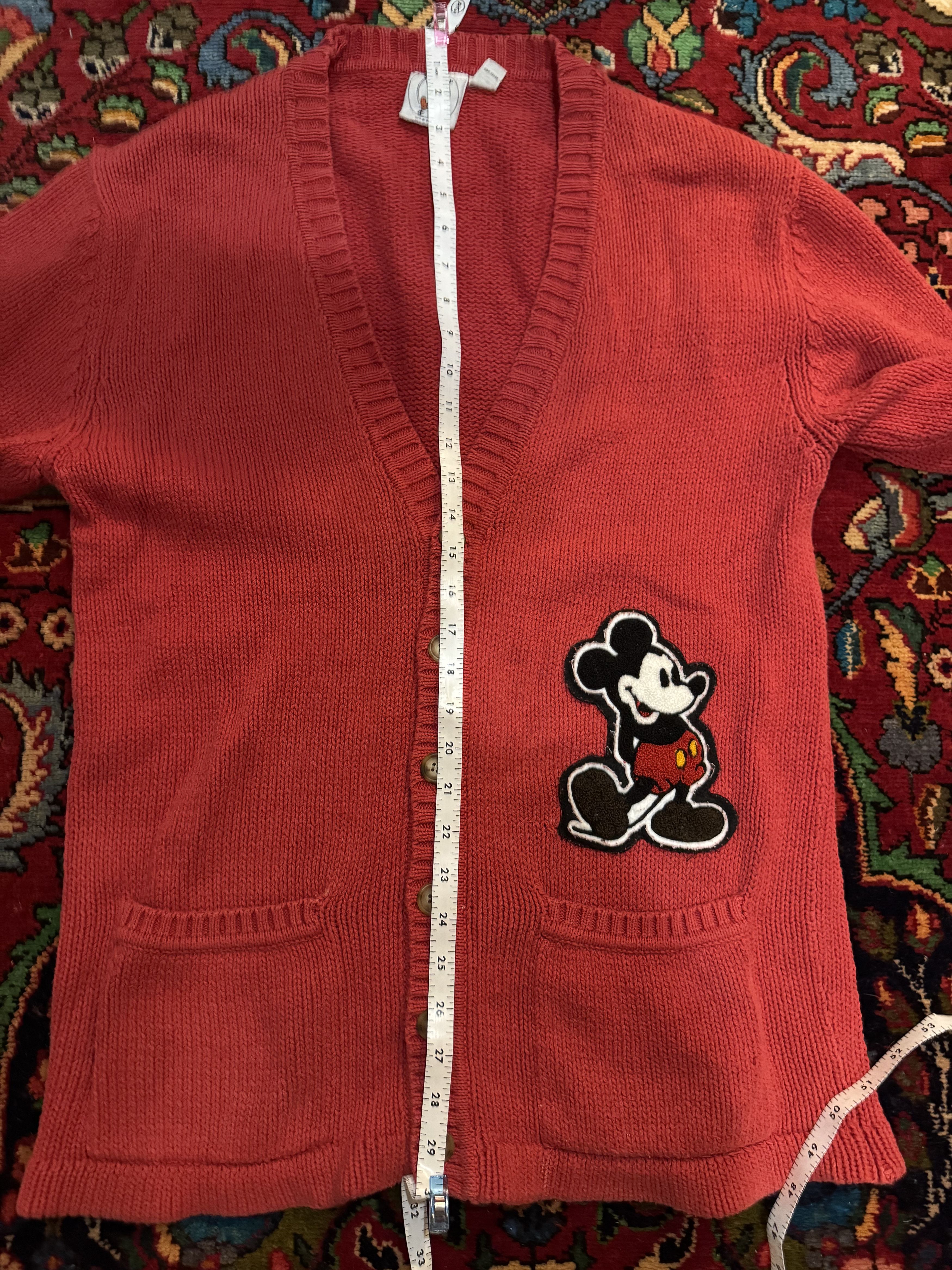 Other Red Mickey Mouse Cardigan Size US M / EU 48-50 / 2 - 3 Thumbnail