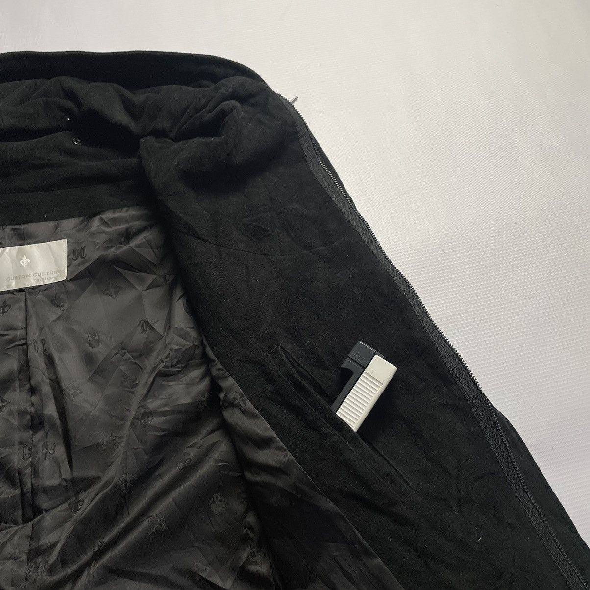 If Six Was Nine × Le Grande Bleu (L.G.B.) × Seditionaries 🇯🇵 CUSTOM CULTURE DRESSEDPUNK VELVET ASYMMETRICAL JACKET Size US L / EU 52-54 / 3 - 16 Thumbnail