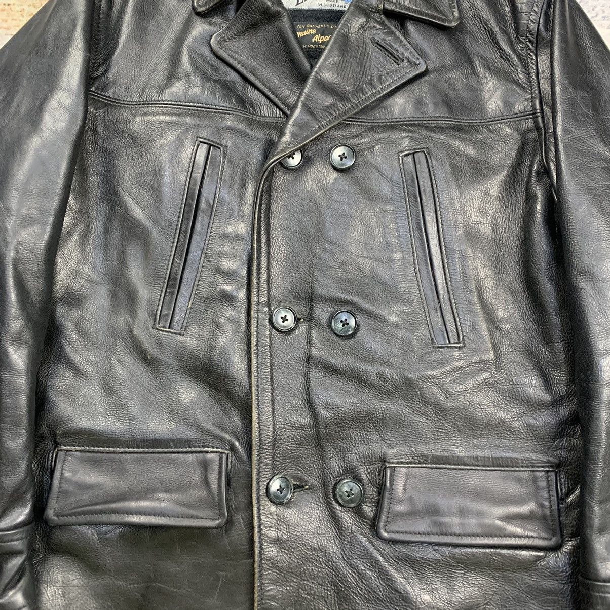 Aero Leathers Aero leather steerhide barnstormer leather motorcycle jacket Size US S / EU 44-46 / 1 - 4 Thumbnail
