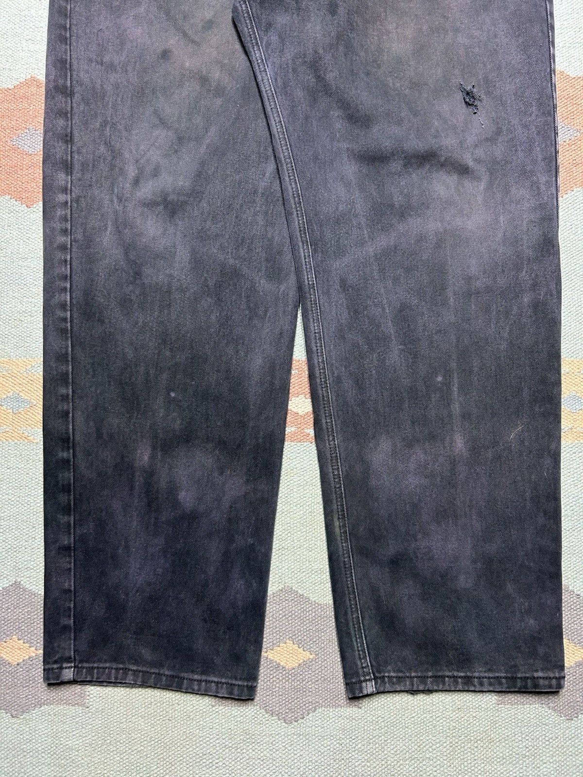 Vintage y2k baggy jeans pelle pelle faded goth grunge JNCO 38x34 Size US 38 / EU 54 - 6 Thumbnail