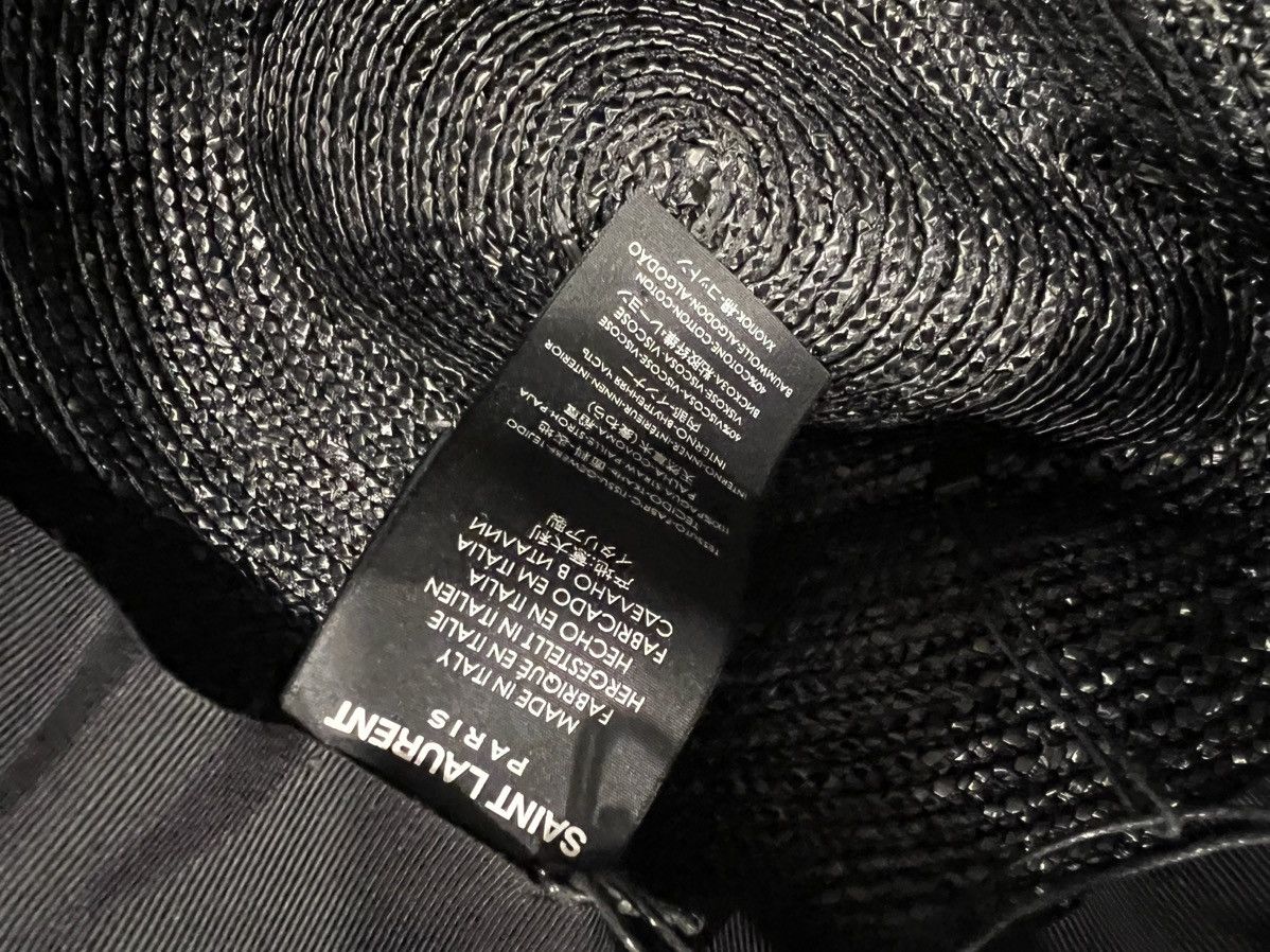 Saint Laurent Paris Saint Laurent straw hat. 58/L Size ONE SIZE - 7 Thumbnail