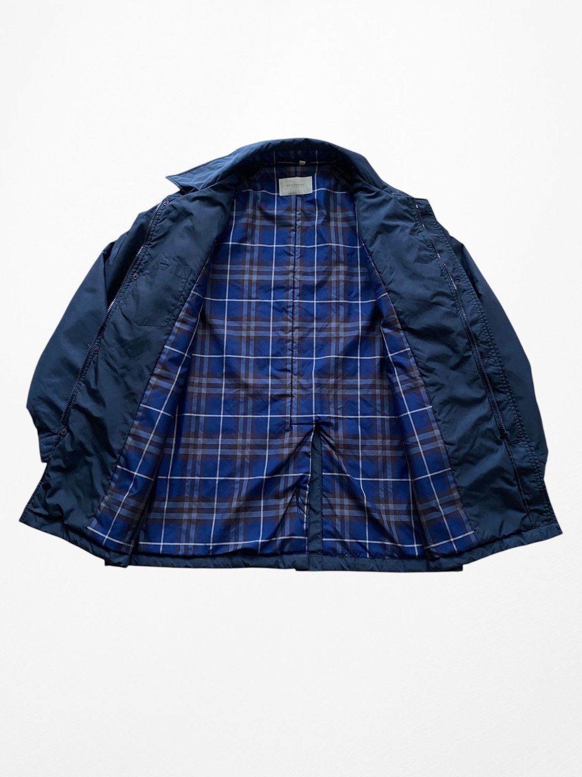 Burberry Burberry London Vintage Check Hunter Coat jacket Size US L / EU 52-54 / 3 - 3 Thumbnail