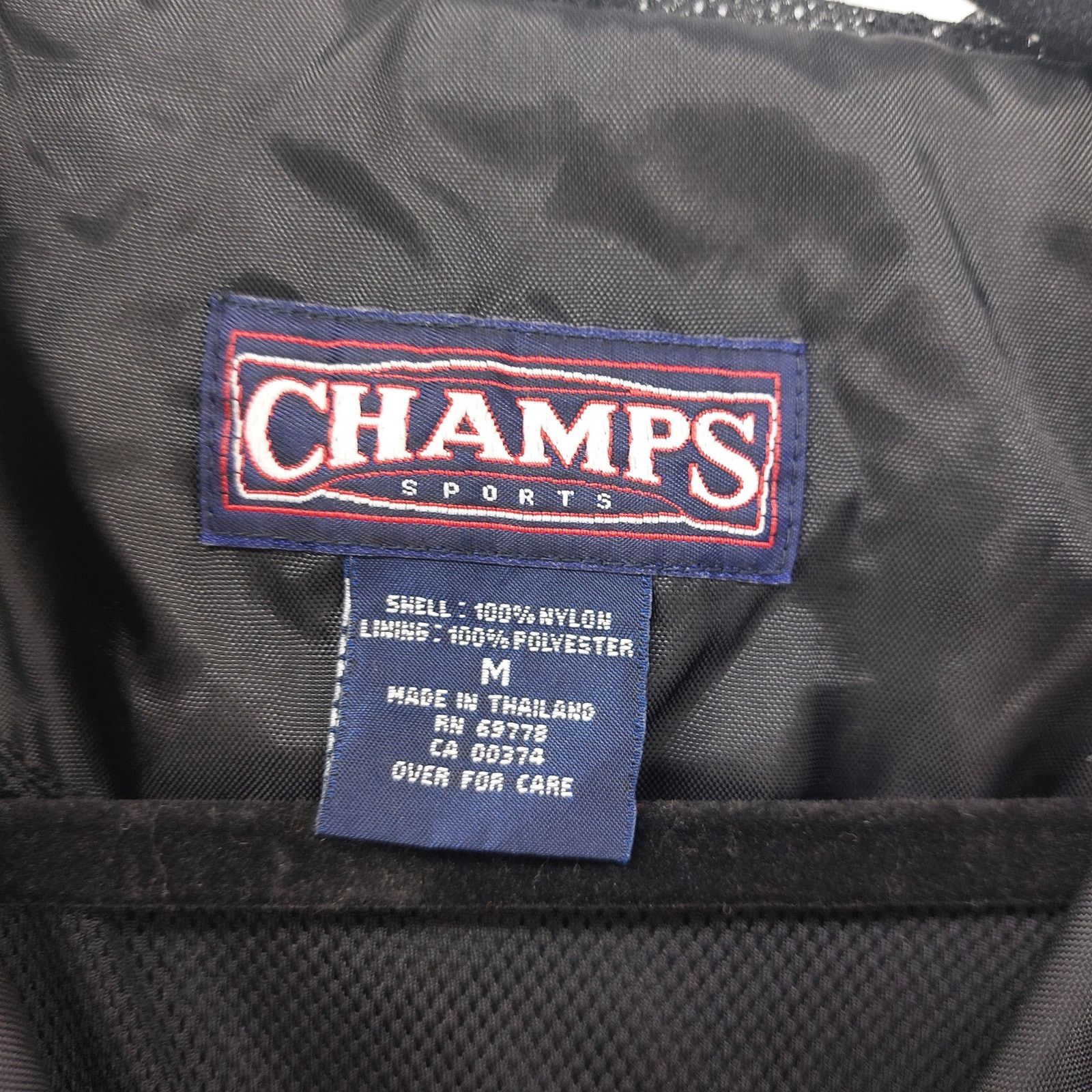 Champs Sport Champs Windbreaker Athletic Black Pockets Drawstring Size M Size US M / EU 48-50 / 2 - 3 Thumbnail