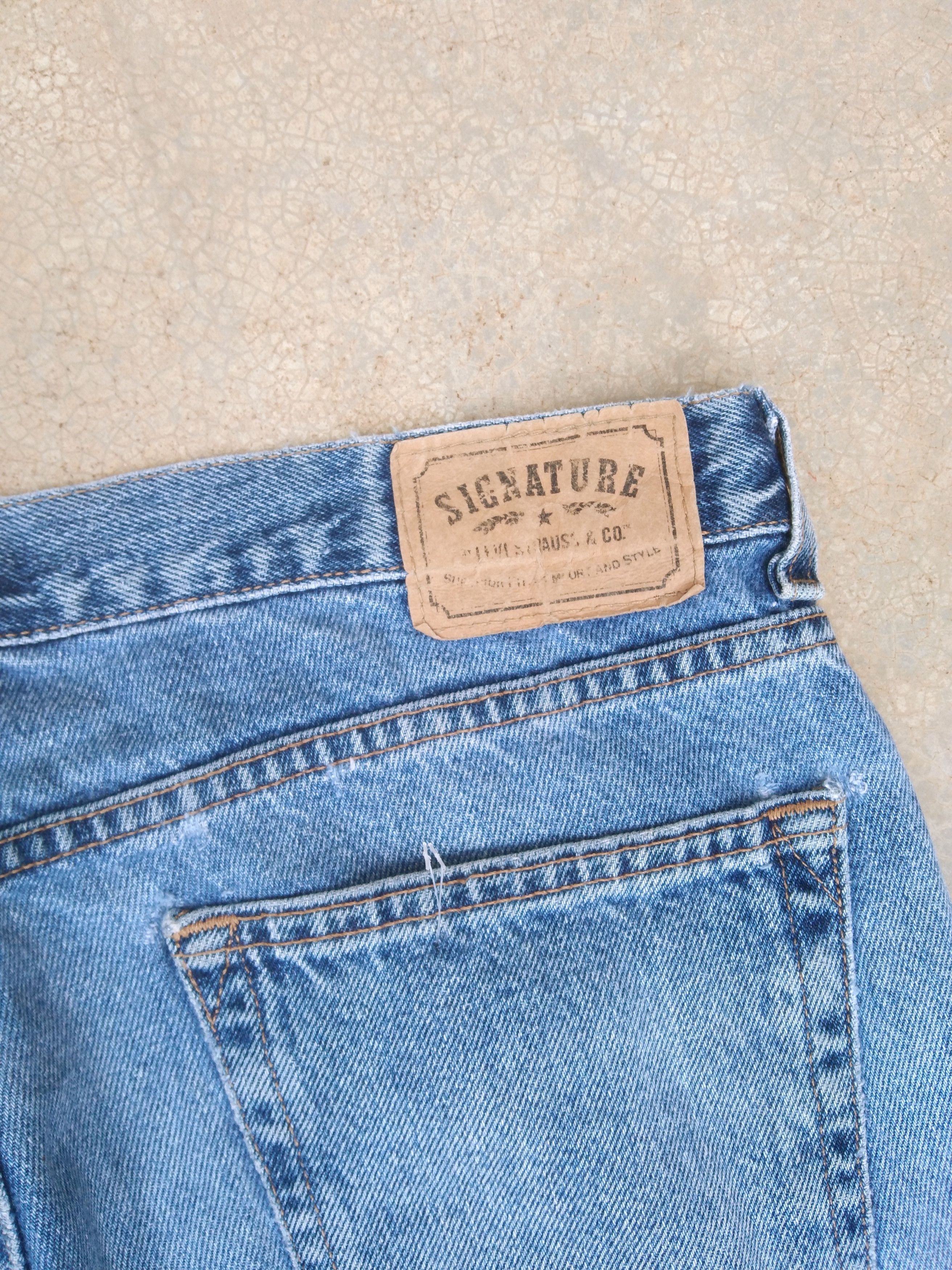Levi's Vintage Levi's Signature Relaxed Jeans 34x32 Size US 34 / EU 50 - 4 Thumbnail