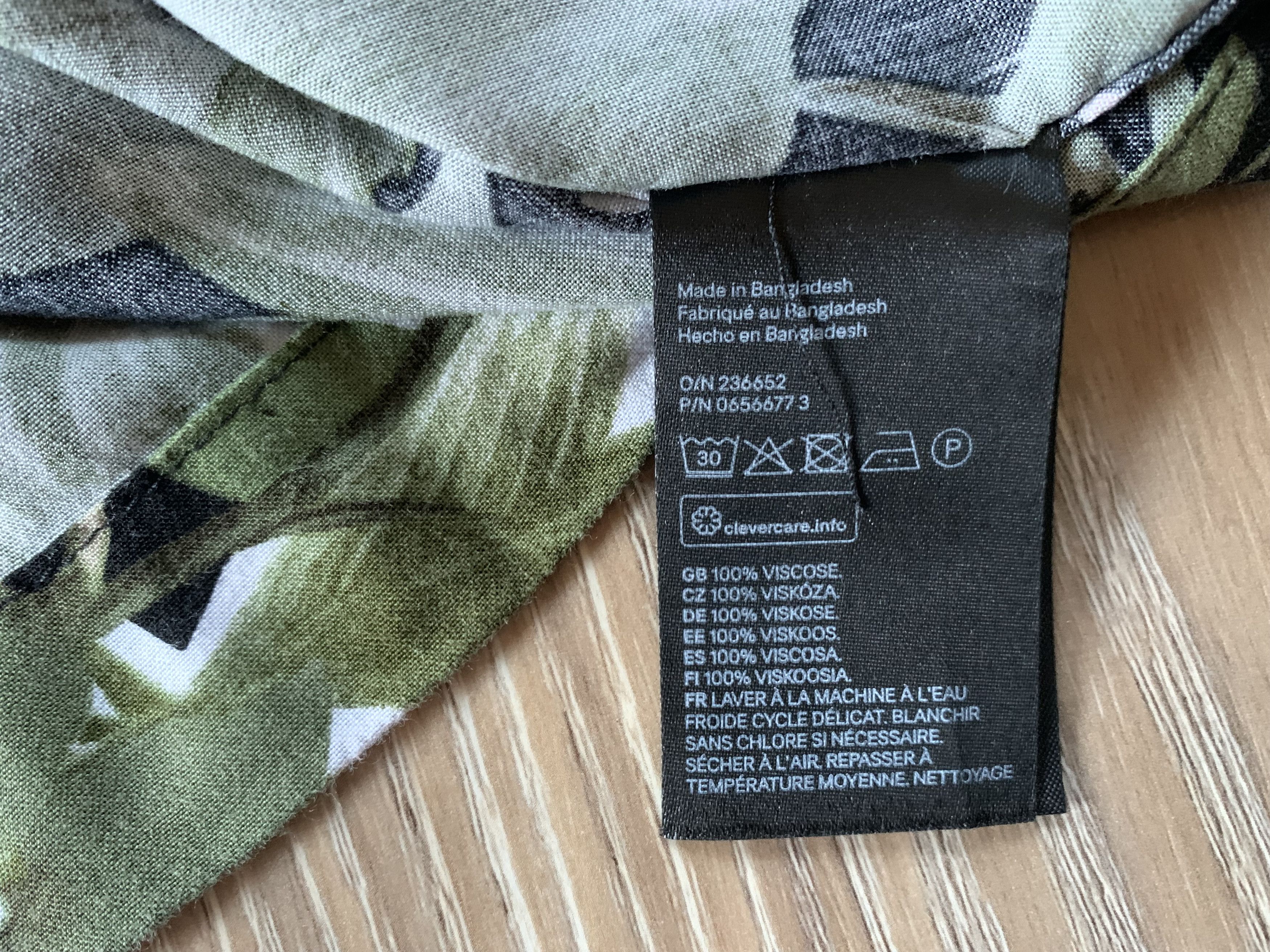 H&M H&M Hawaiian Overprint Tropic Shirt Size US M / EU 48-50 / 2 - 6 Thumbnail