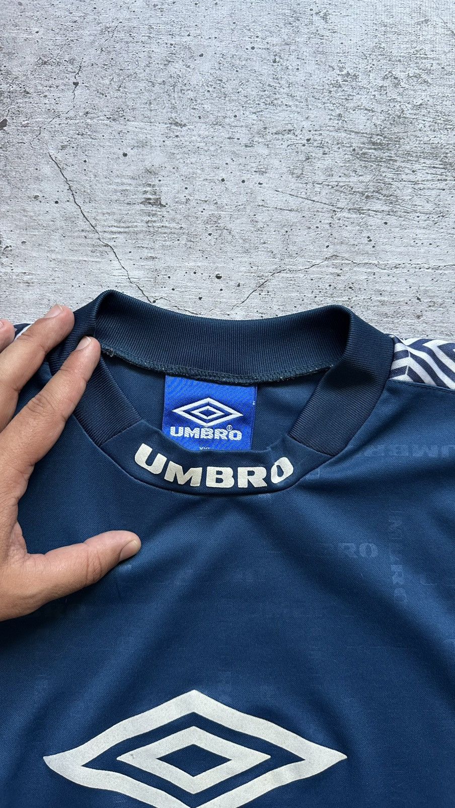 Umbro 90s Umbro England Soccer Team Vintage Training Jersey Size US XXL / EU 58 / 5 - 10 Thumbnail