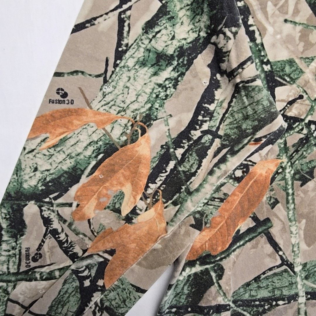Other Distressed Camo Long Sleeve Shirt Camouflage Large Shirt Size US L / EU 52-54 / 3 - 13 Thumbnail