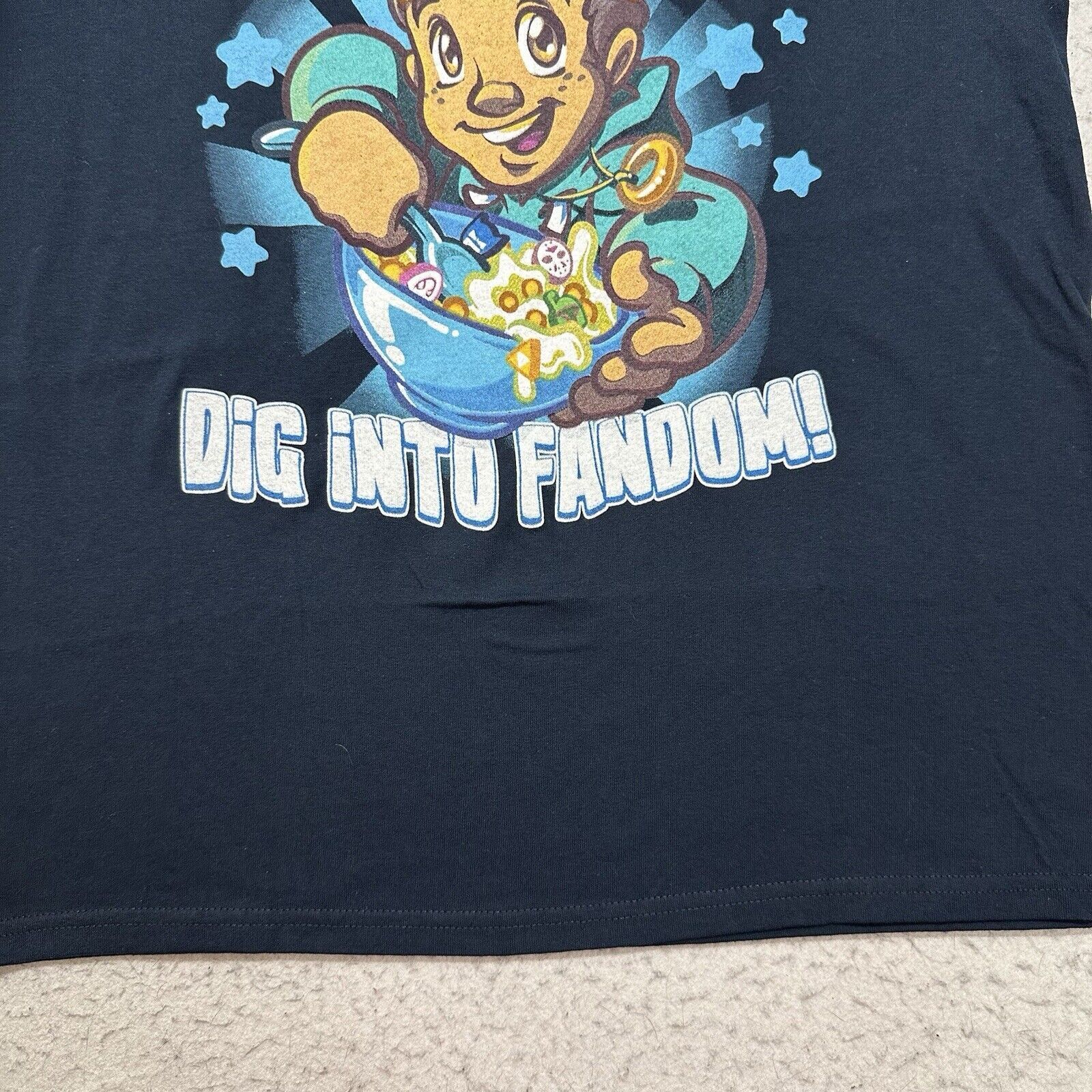 Alstyle MegaCon Orlando VIP Large T Shirt Dig Into Fandom Con-Pops Size US S / EU 44-46 / 1 - 7 Thumbnail
