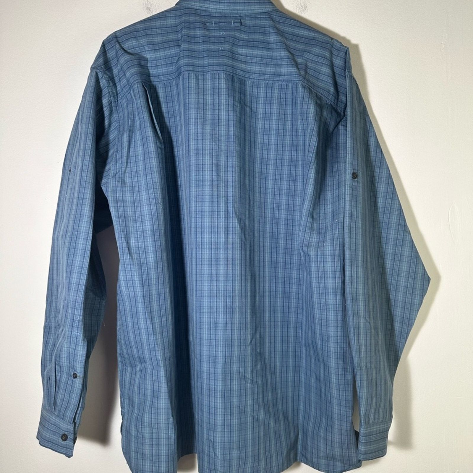 Wrangler Wrangler ATG Plaid Button Down Shirt Size US XL / EU 56 / 4 - 5 Thumbnail