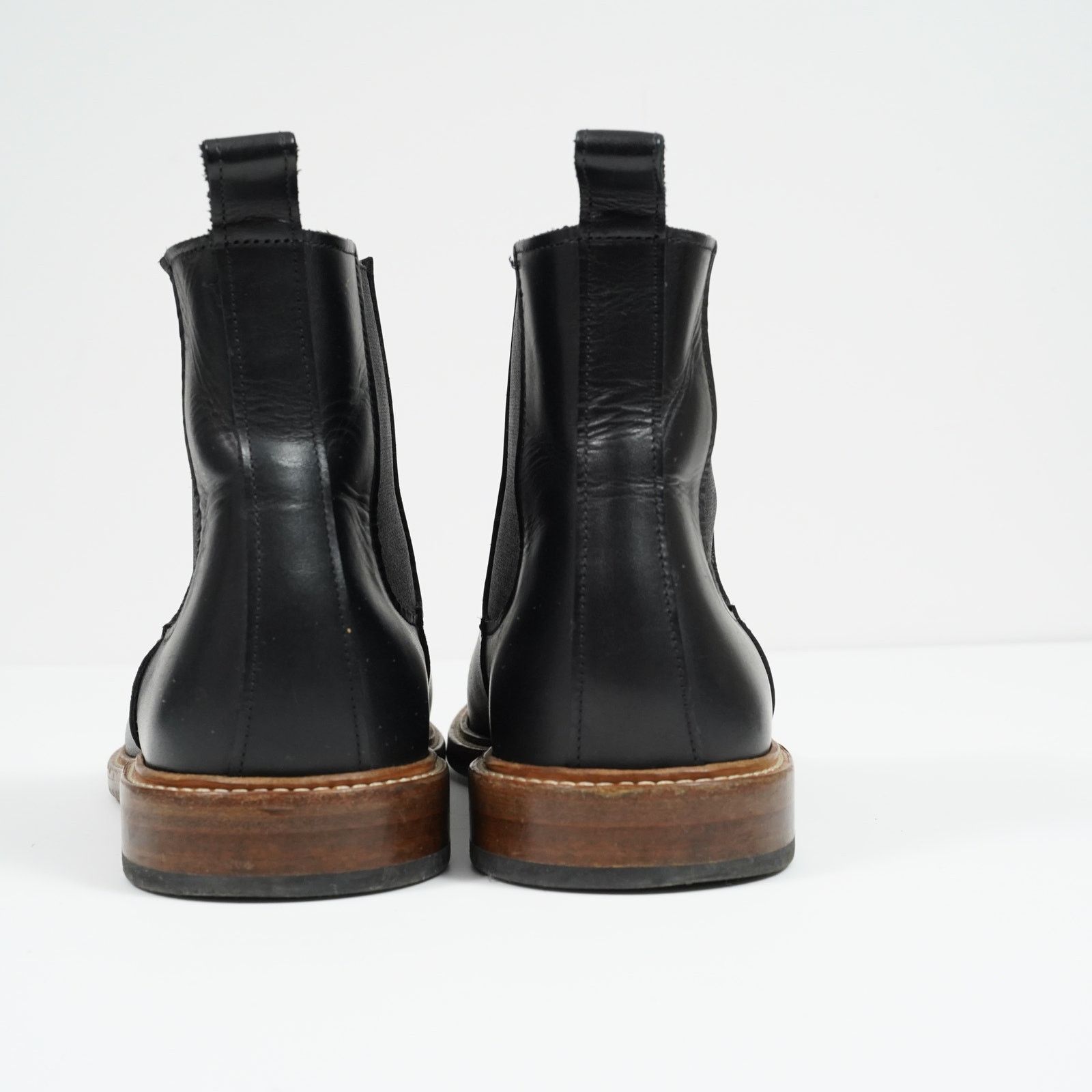 A.P.C. A.P.C. Ethan Chelsea Boots Noir Black Leather Size 44 EU Size US 10.5 / EU 43-44 - 4 Thumbnail