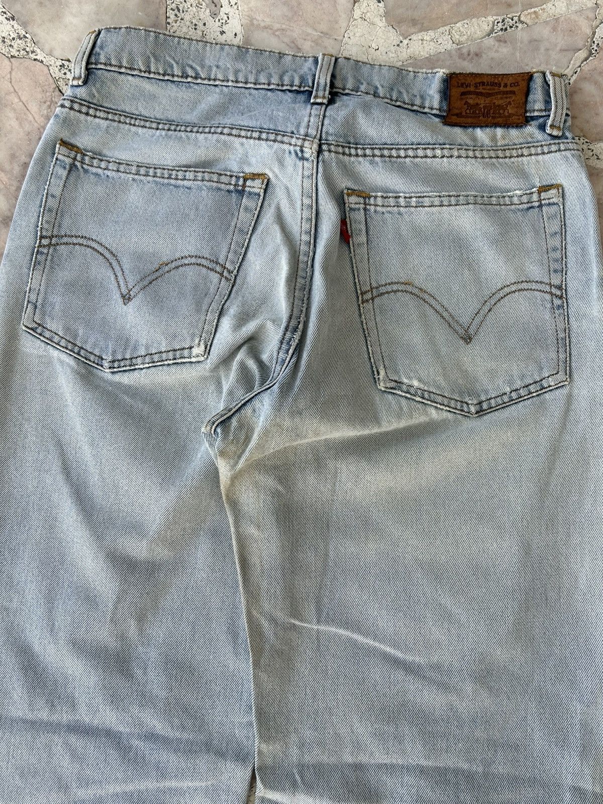 Levi's Levis Japan 501 Ripped Vintage Denim Size US 31 - 13 Thumbnail