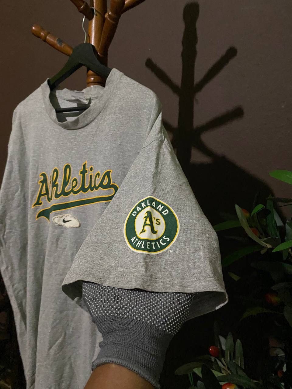 NFL × Nike Vintage 90s Oakland Athletic Size US XL / EU 56 / 4 - 4 Thumbnail