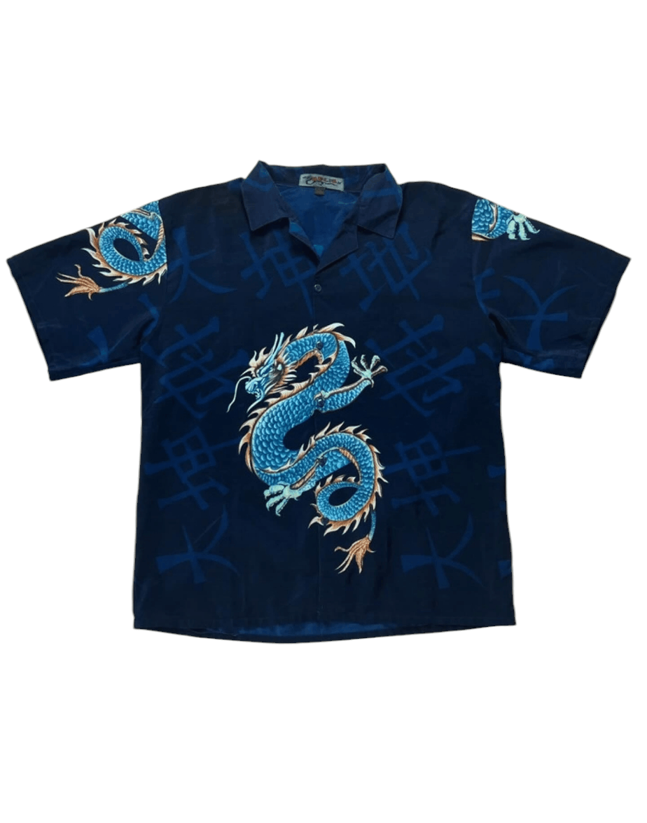Japanese Brand Snake shirt button up Size US L / EU 52-54 / 3 - 1 Thumbnail