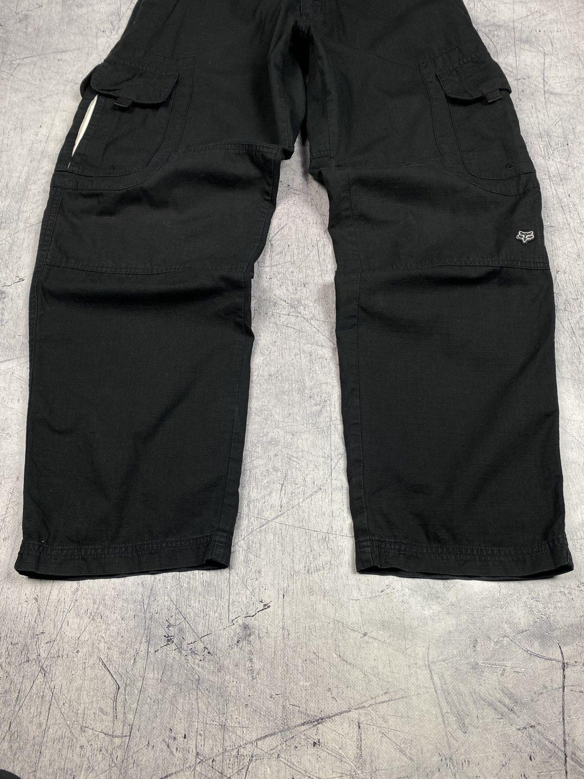 Fox Racing Fox Racing Black Cargo Pants Size 30 Y2K Made In Hong Kong Size US 30 / EU 46 - 12 Thumbnail