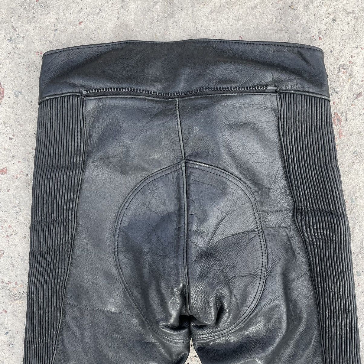 Vintage Vintage Moto Leather Pants 54 Size 90s USA Japan Size US 33 - 10 Thumbnail