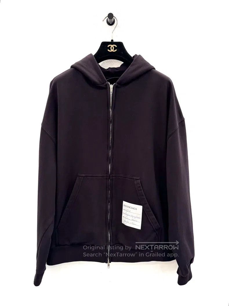 Balenciaga Balenciaga Black sticky note logo men's jacket Size US M / EU 48-50 / 2 - 1 Thumbnail
