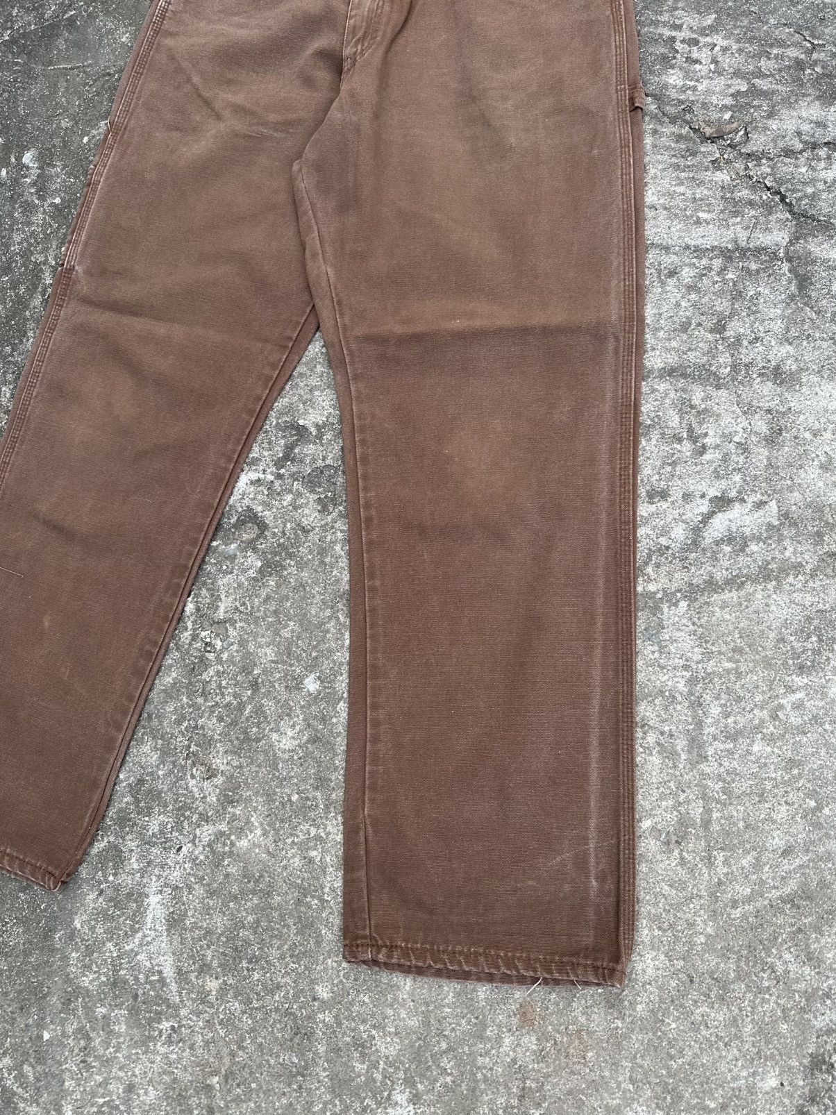 Carhartt × Dickies (36x32) Crazy Vintage Y2K Faded Dickies Carpenter Pants Size US 36 / EU 52 - 5 Thumbnail