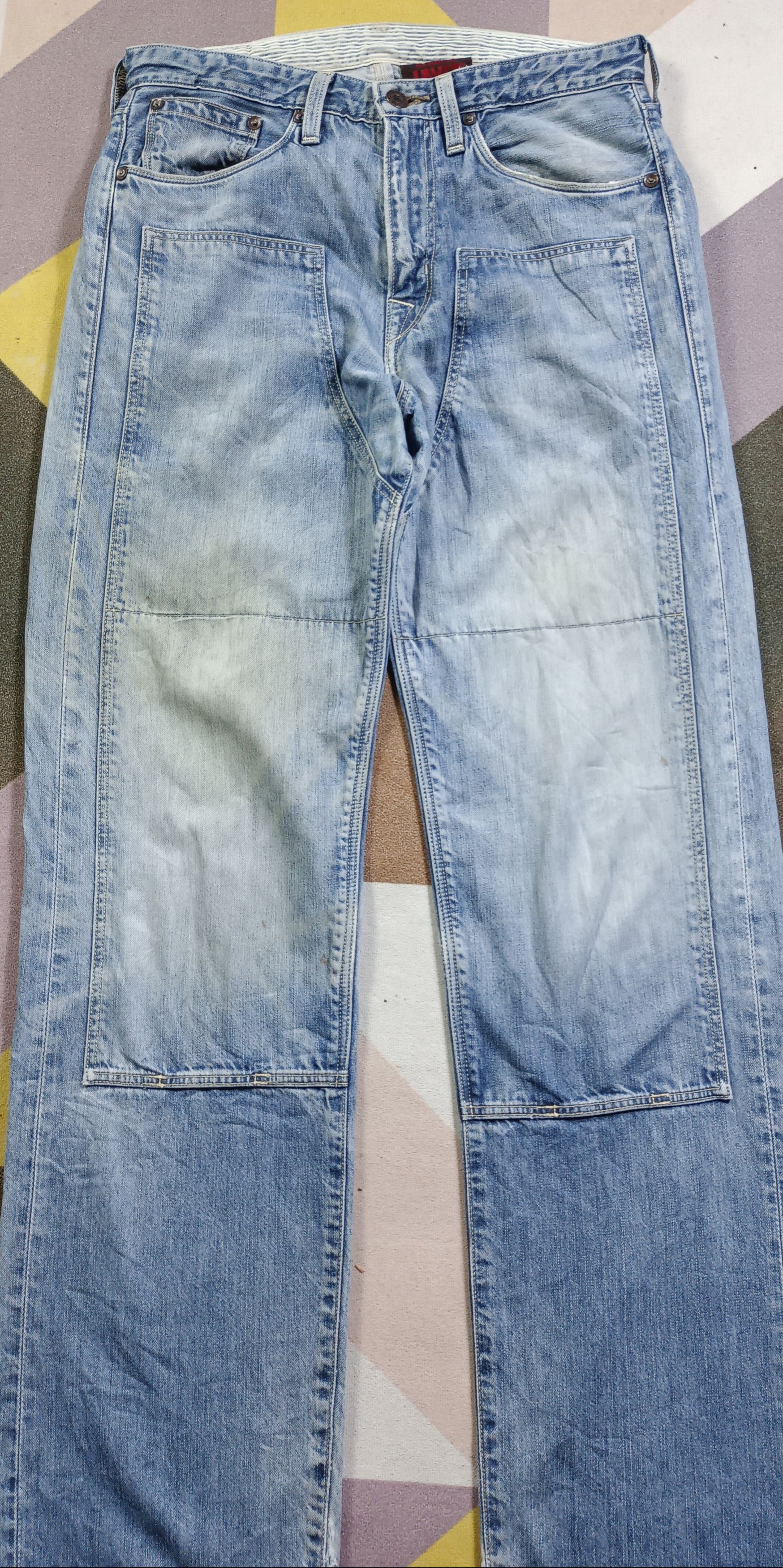 Levi's 🔥🔥Vintage 90s Levis Classic Double Knee Distressed Denim Size US 30 / EU 46 - 3 Thumbnail