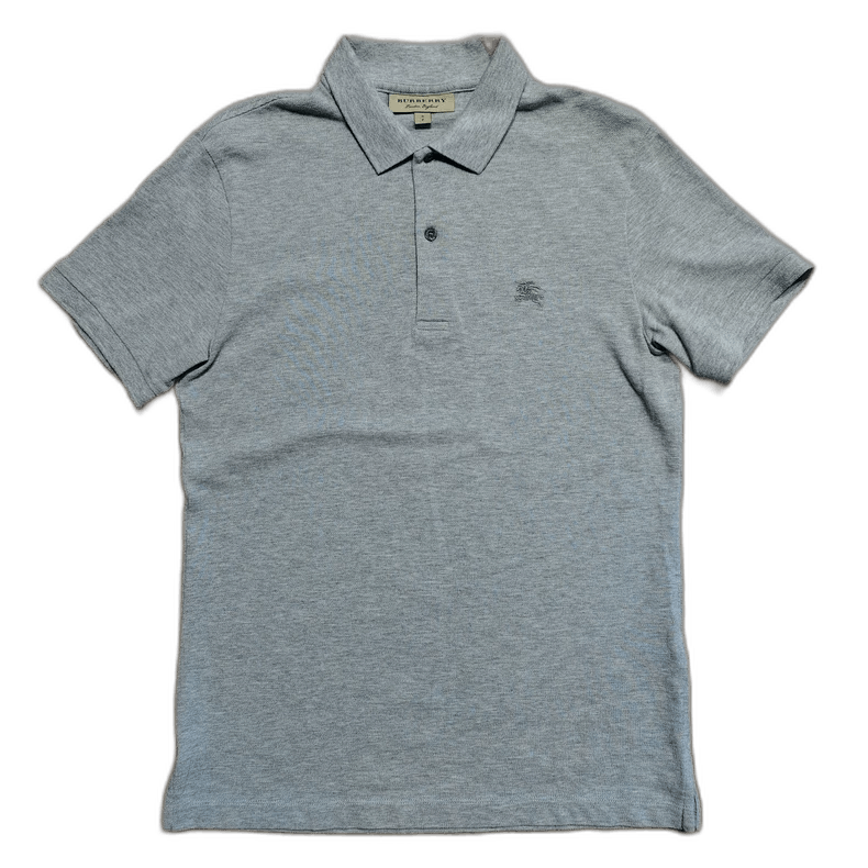 Burberry Gray Polo Shirt S