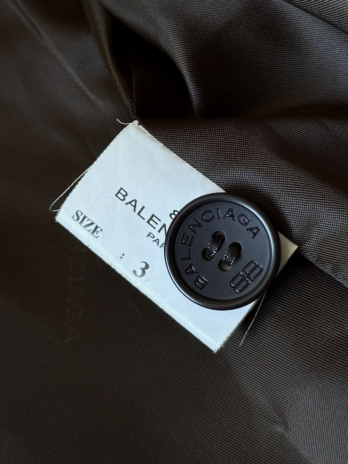 Balenciaga Balenciaga - 1997 -Nicolas Ghesquière -Zip Up Leather Jacket Size US M / EU 48-50 / 2 - 15 Thumbnail
