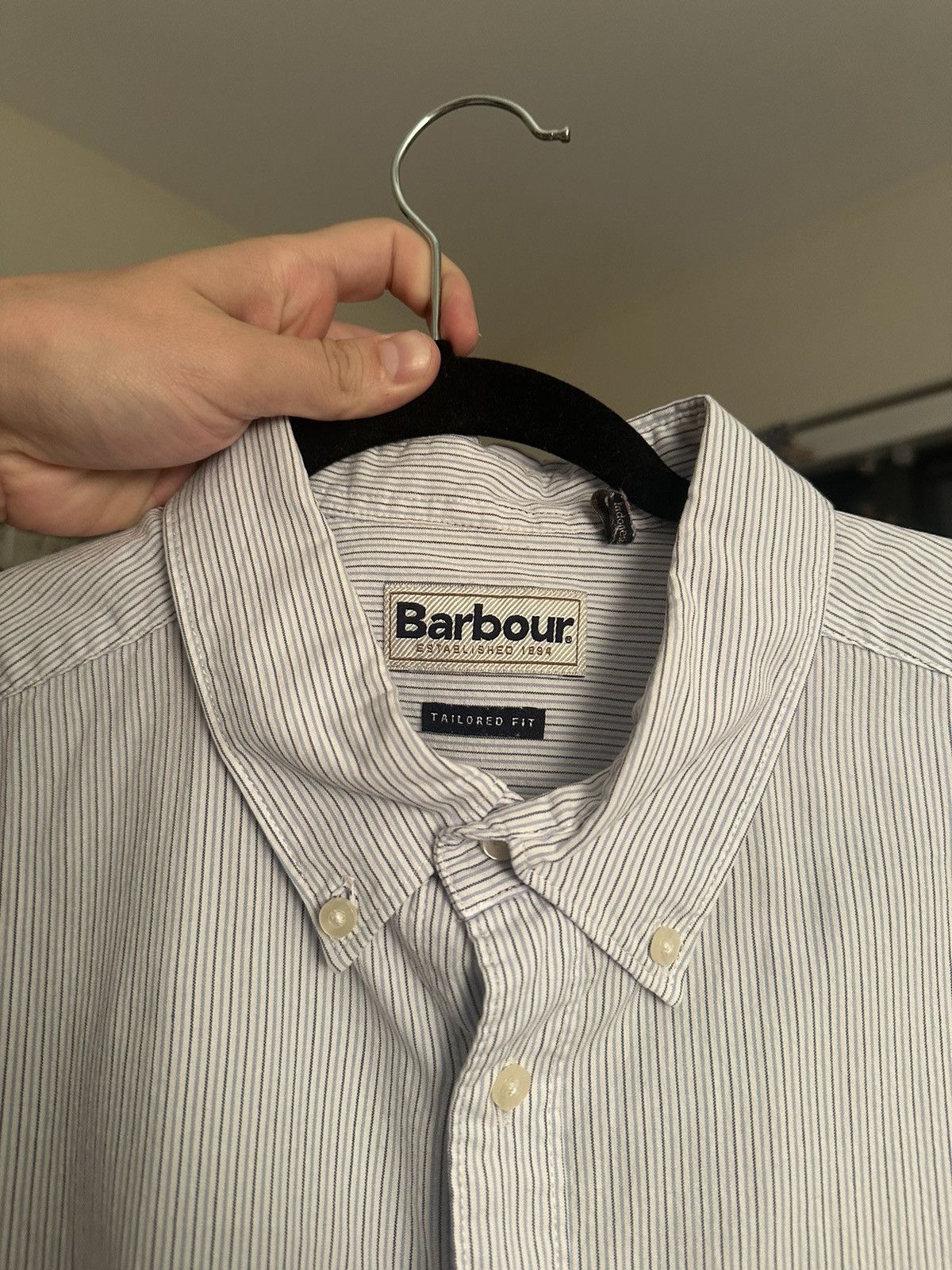 Barbour Barbour striped short sleeve button up Size US M / EU 48-50 / 2 - 3 Thumbnail