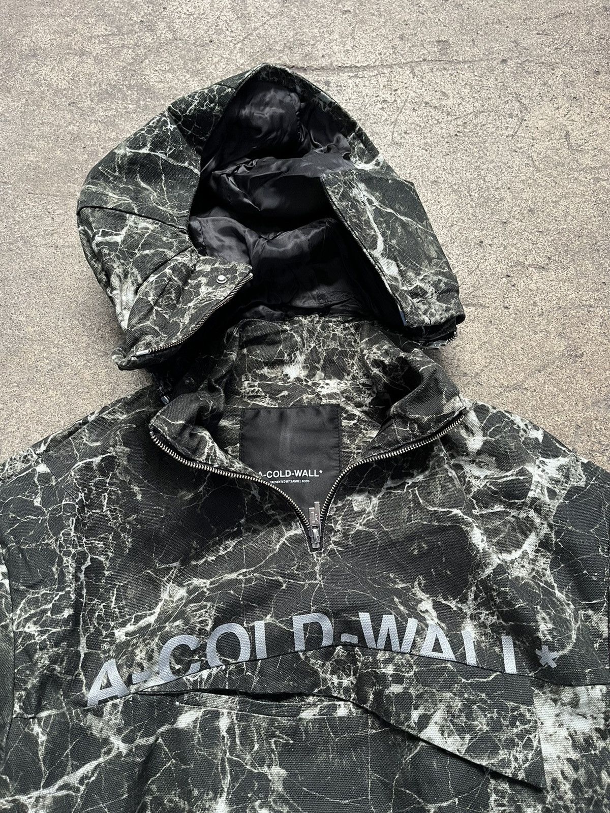 A-COLD-WALL* A-COLD-WALL* Kagool Jacket Marble Size US M / EU 48-50 / 2 - 6 Thumbnail