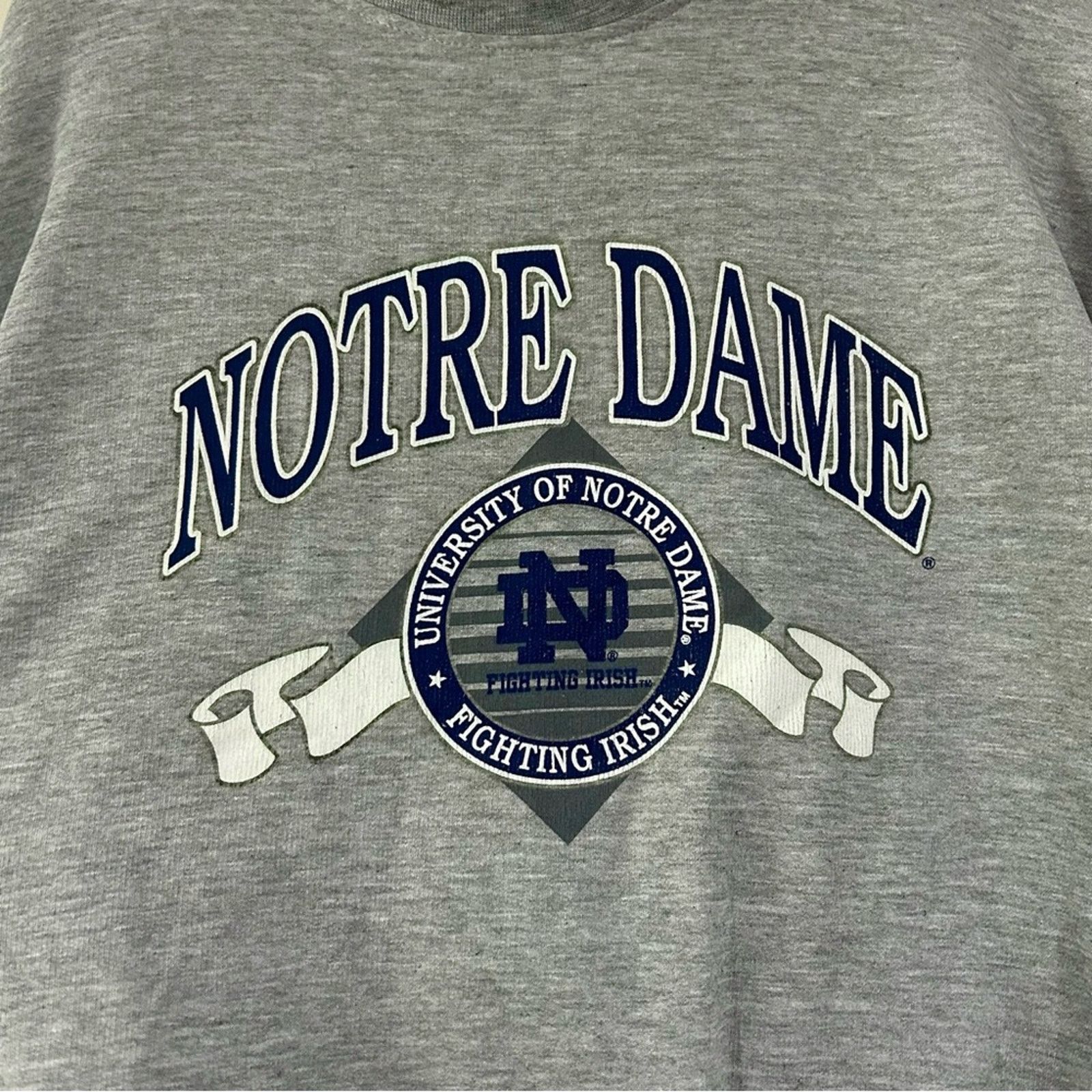 Pro Player Vintage Notre Dame Fighting Irish Sweater Size US XL / EU 56 / 4 - 2 Thumbnail