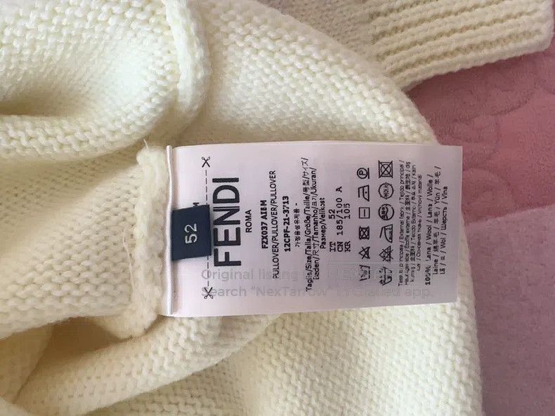 Fendi Fendi Sweater Size US L / EU 52-54 / 3 - 2 Thumbnail