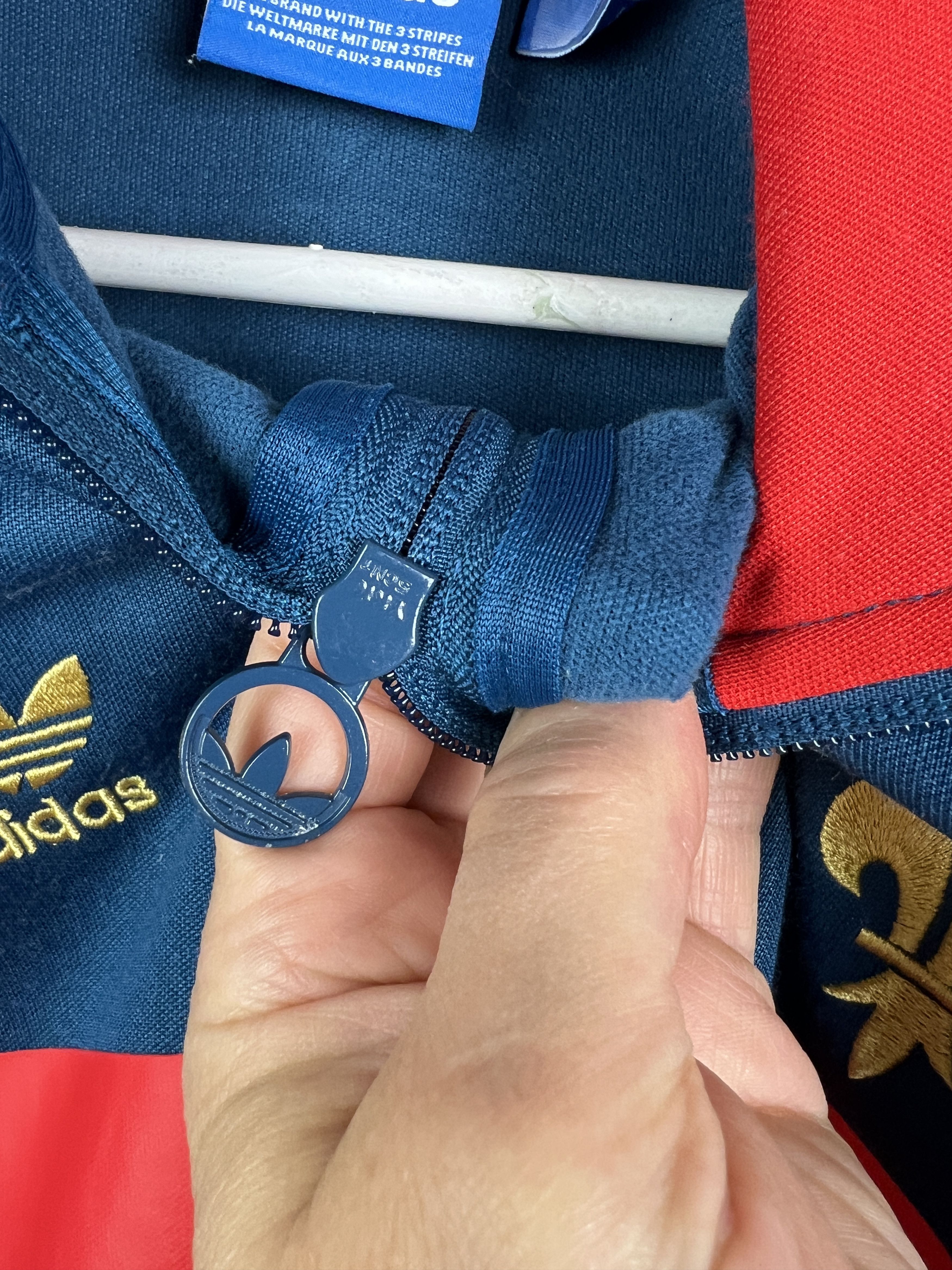 Adidas Originals France Football Jacket Soccer Track Worl Cup Size US S / EU 44-46 / 1 - 4 Thumbnail