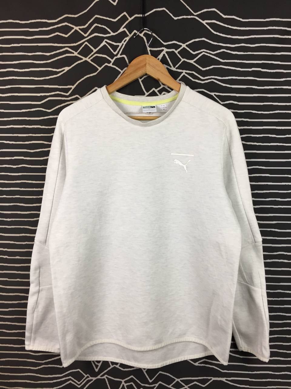 Puma Puma Urban Tech Light Grey Crewneck Sweatshirt Size US L / EU 52-54 / 3 - 1 Thumbnail