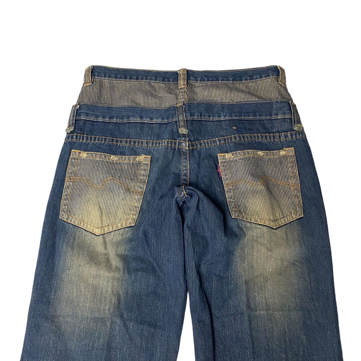 If Six Was Nine Double Waist Japanese Denim Straight Cut Lgb ifsixwasnine Size US 30 / EU 46 - 8 Thumbnail