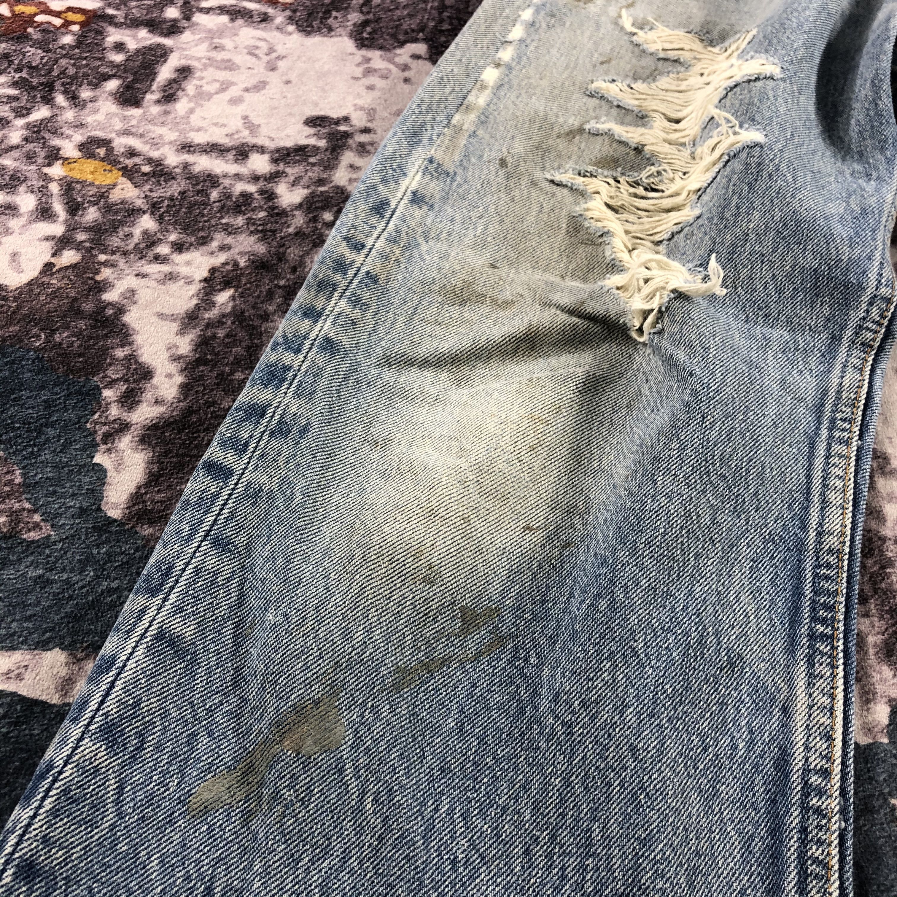 Levi's 90s Vintage Distress Levis 501 Jeans-JM2797 Size 28" / US 6 / IT 42 - 10 Thumbnail