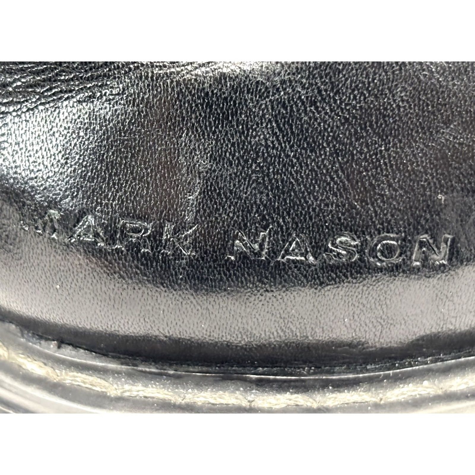 Vintage VINTAGE? Mark Nason Ottomatic Sidecar Leather Boots Mens 11.5 Black Lace Up Side Zip READ Size US 12 / EU 45 - 6 Thumbnail