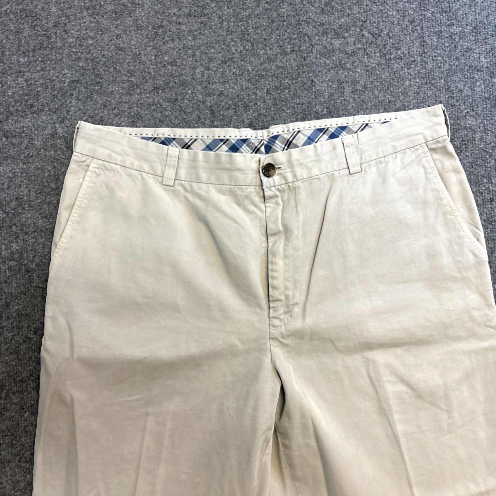 Brooks Brothers Brooks Brothers Clark Chino Pants 40x32 Gray Casual Prep 1818 Tag Men's Pants Straight 32in Inseam Pre-owned Excellent Size US 40 / EU 56 - 4 Thumbnail