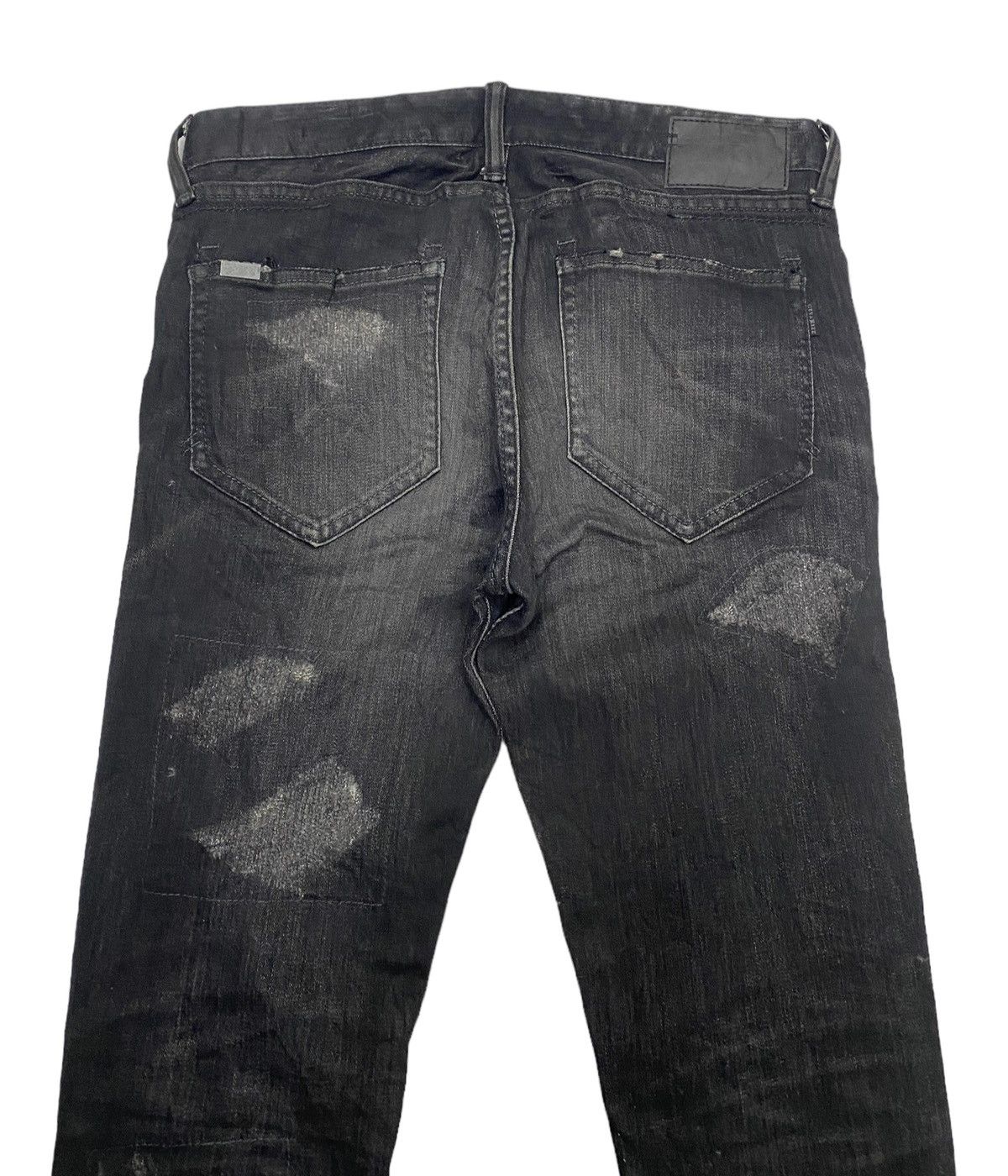 CIVARIZE CIVARIZE RARE DISTRESSED PUNK BLACK DENIM UNDERCOVER STYLE Size US 28 / EU 44 - 7 Thumbnail