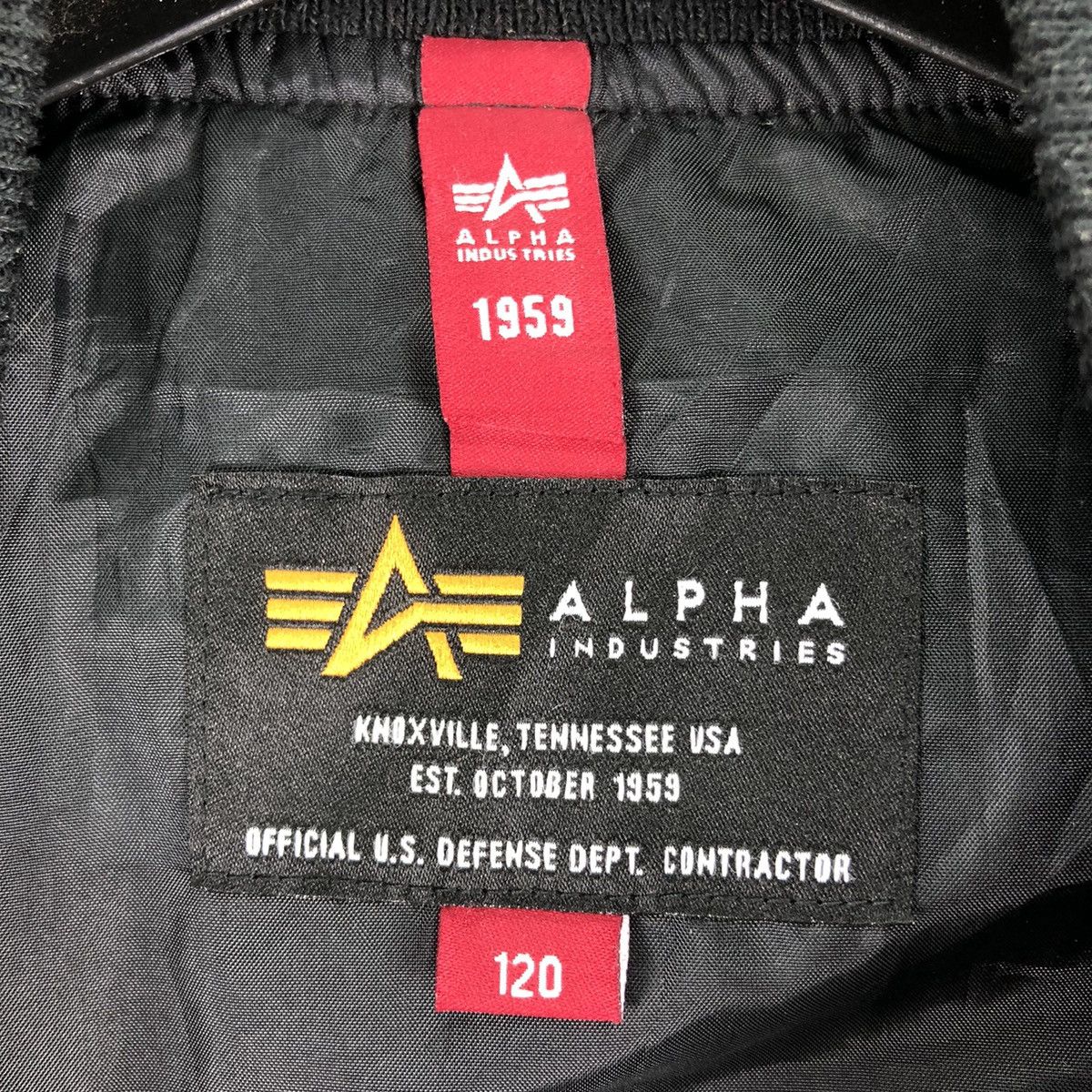 Alpha Industries Vintage Alpha Industries Bomber Jacket MA-1 for Kid Size US XXS / EU 40 - 15 Thumbnail