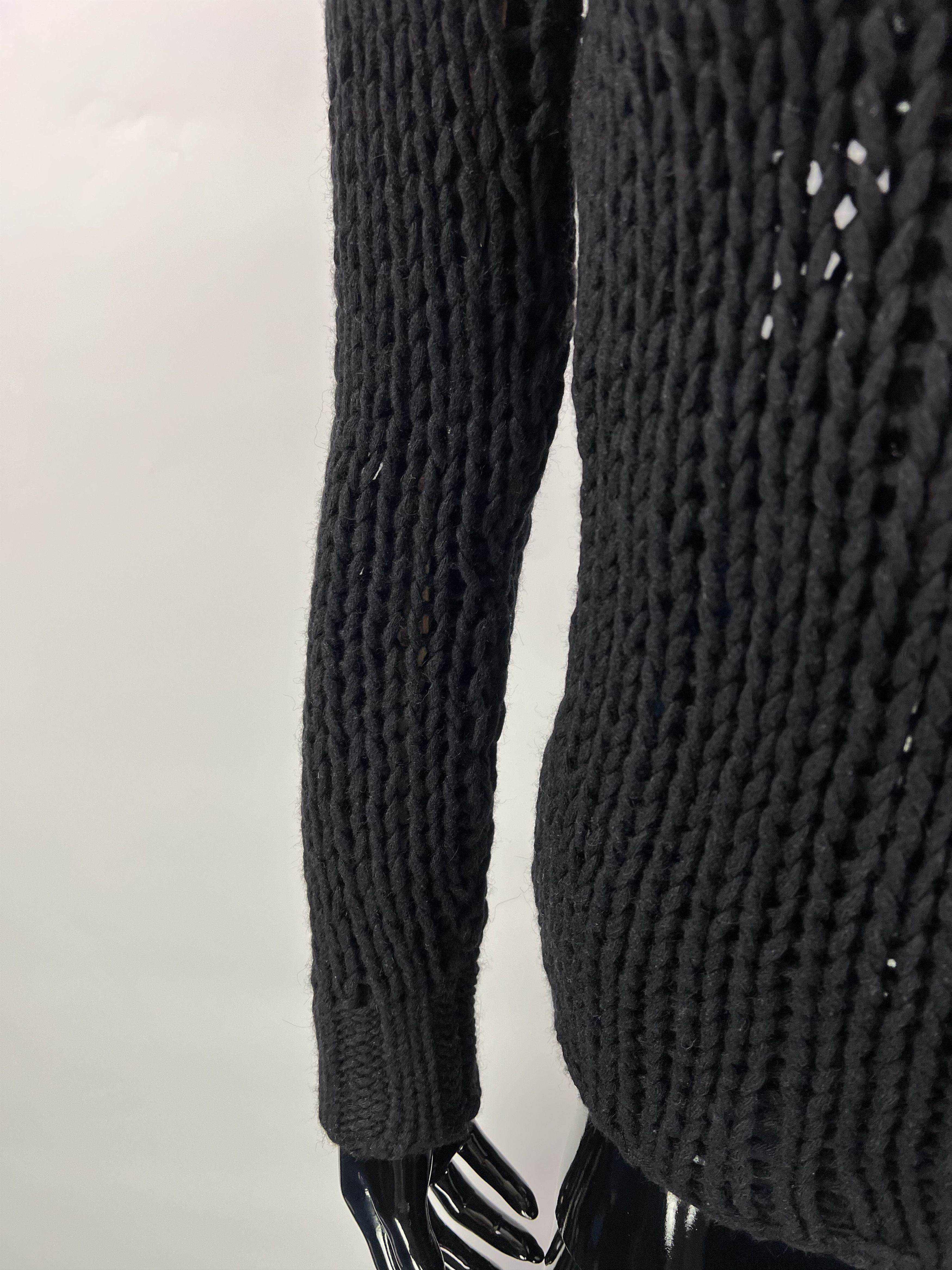 Pierre Balmain Pierre Balmain Mesh Knit Alpaca Wool Sweater Size S 40/26 Size S / US 4 / IT 40 - 7 Thumbnail