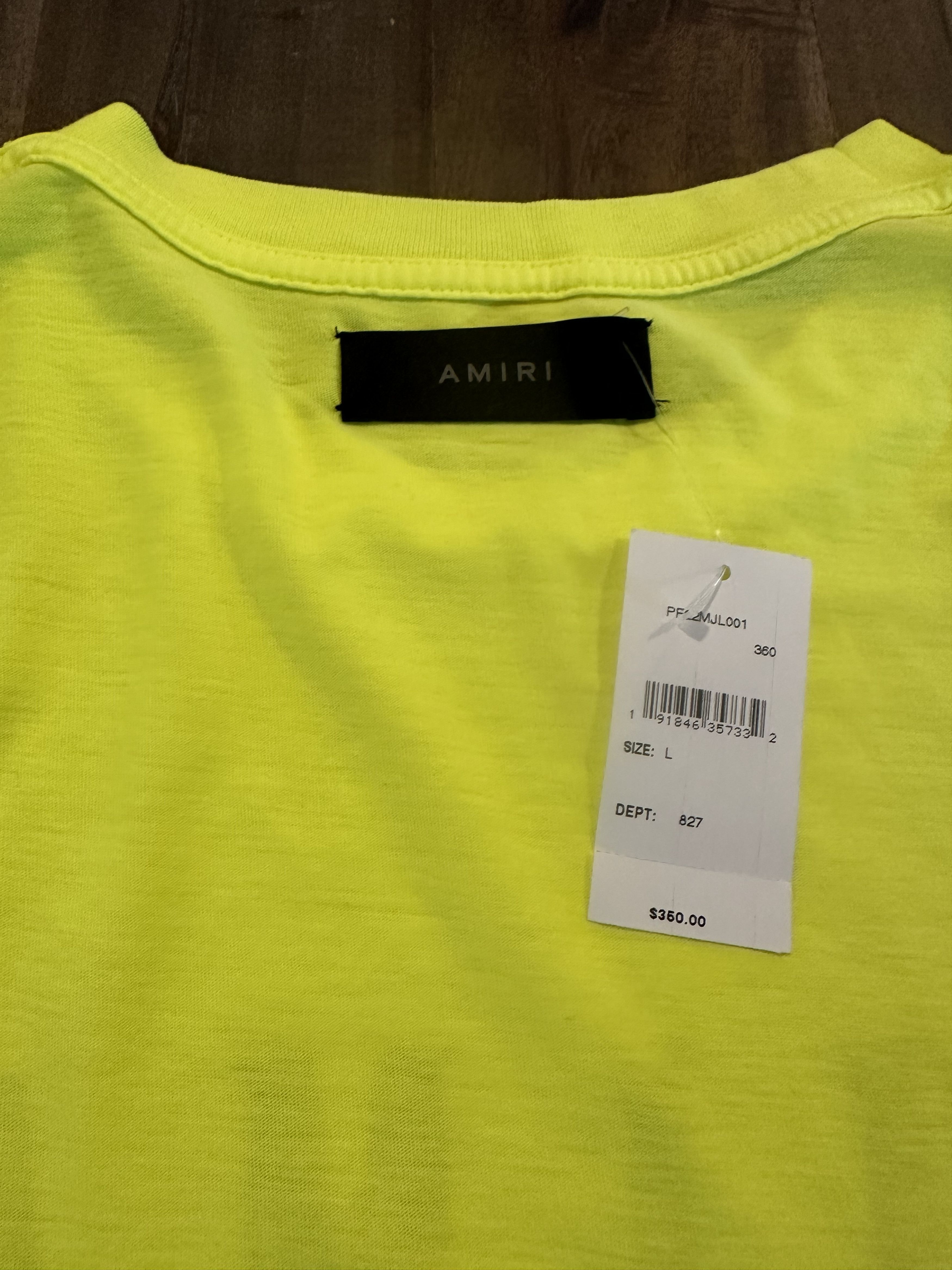 Amiri AMIRI Men's Core Logo Graphic Tee Size US L / EU 52-54 / 3 - 4 Thumbnail