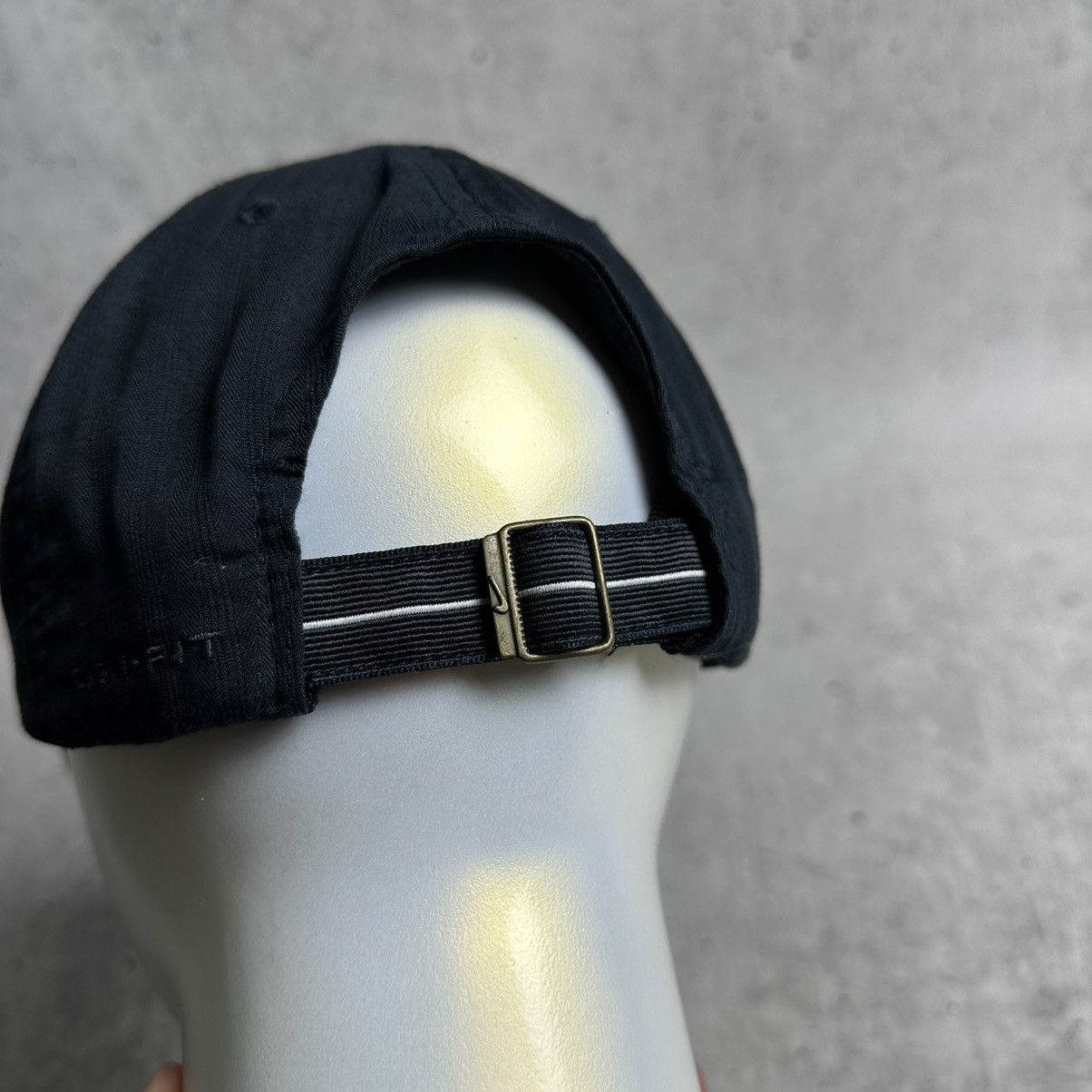 Nike × Vintage Nike Court Vintage Y2K Center Logo Sun Faded Hat Size ONE SIZE - 4 Thumbnail