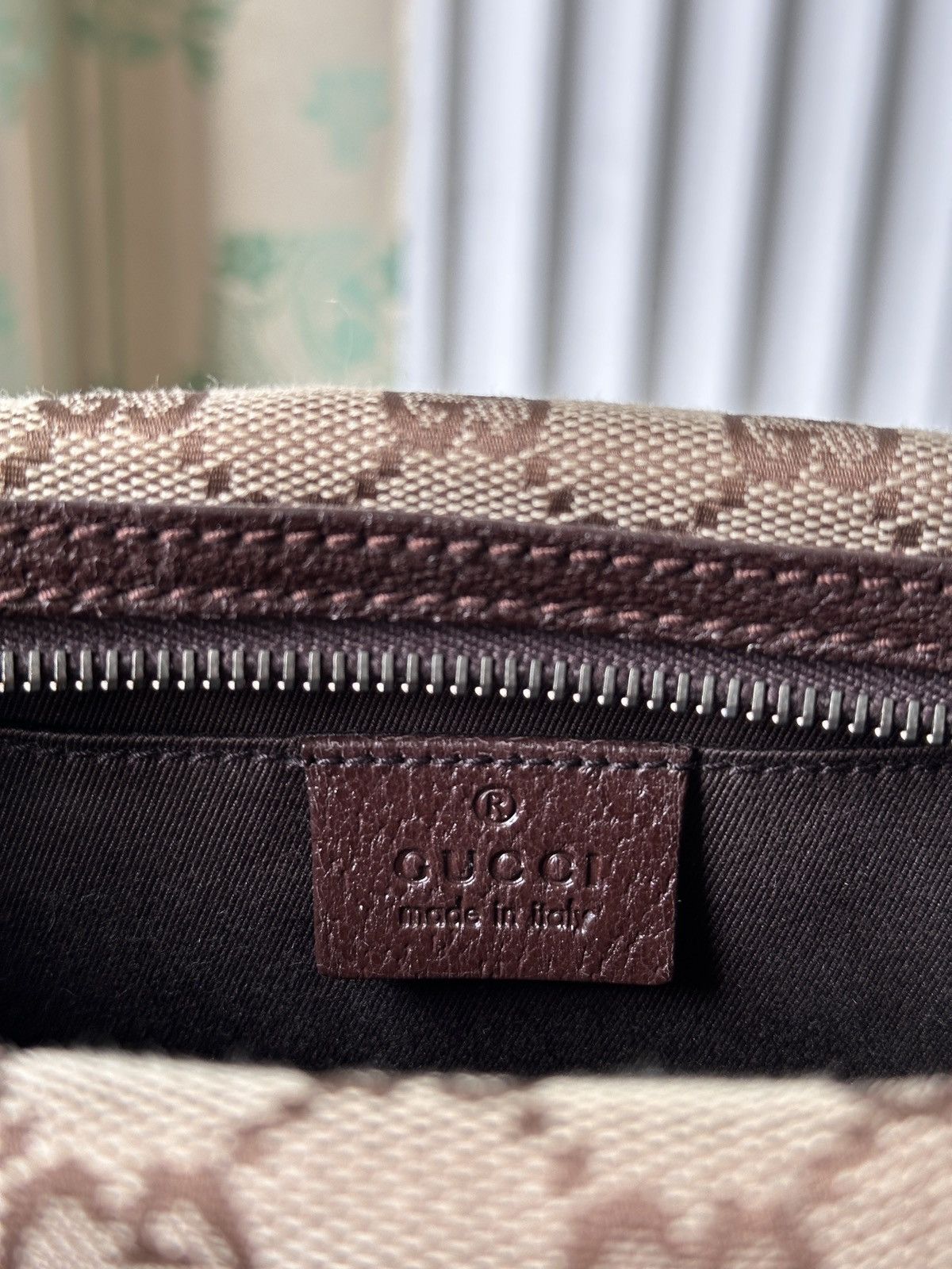 Gucci GUCCI Mini Monogram Canvas Boston Hand Bag Leather 113010 Size ONE SIZE - 10 Thumbnail